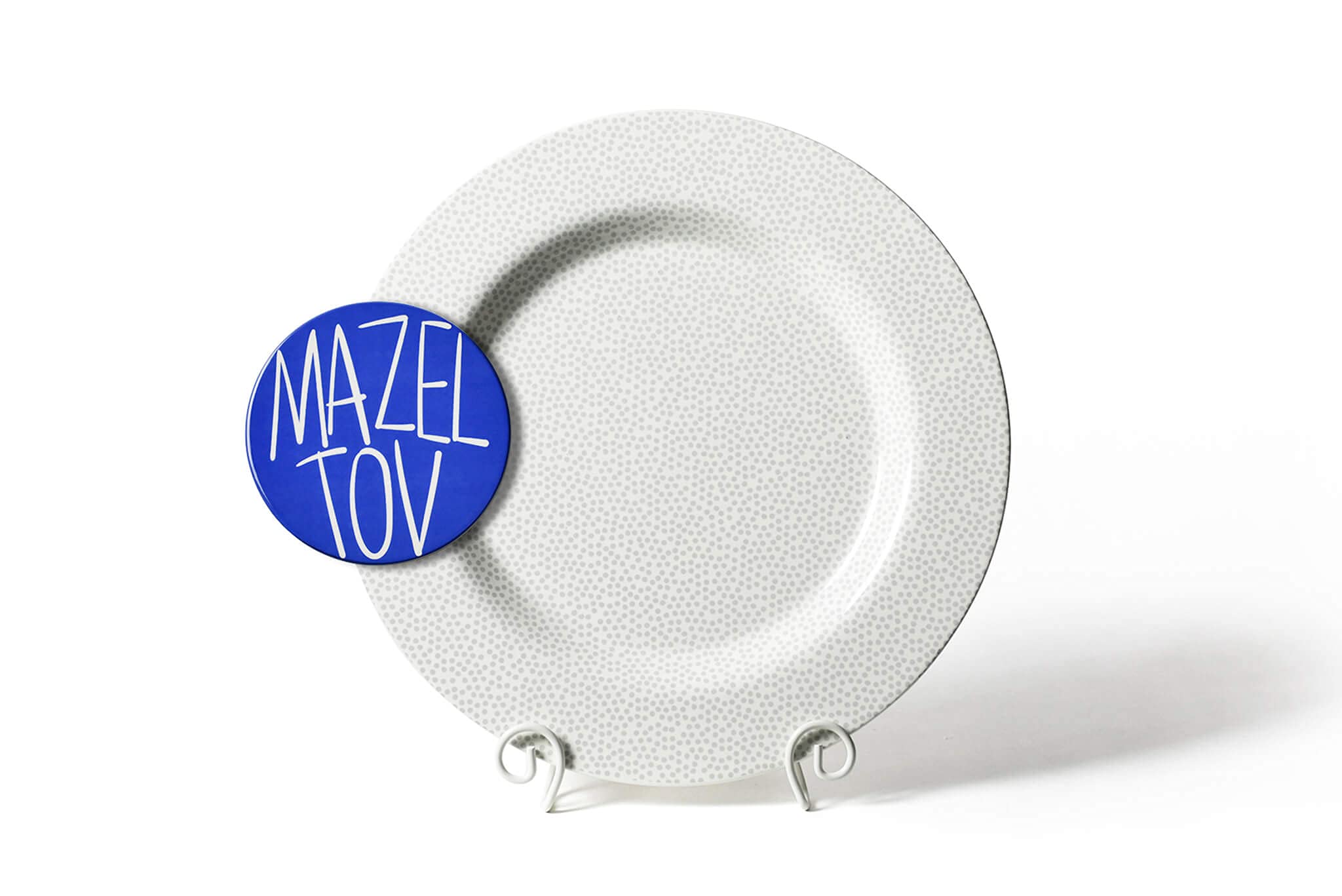 Happy Everything Stone Small Dot Big Entertaining Platter