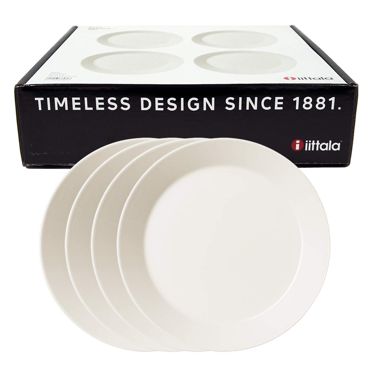 Iittala Teema White Salad Plate Set/4