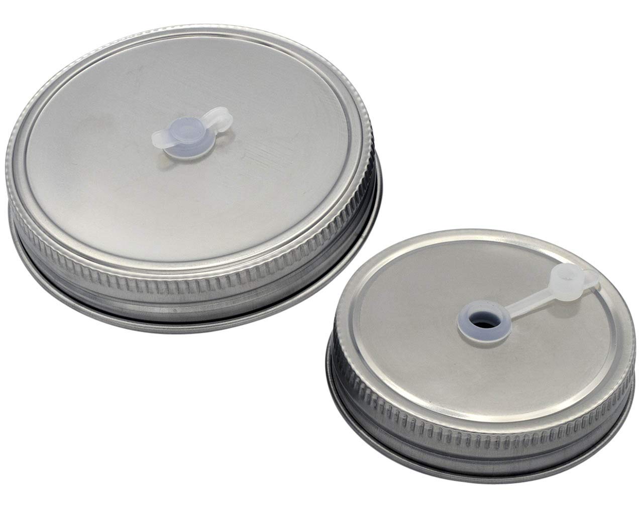 8Mm Silicone Straw Hole Grommets With Plugs For Mason Jar Lids 40 Pcs | Multipurpose Straw Hole Gromments With Attached Plug For