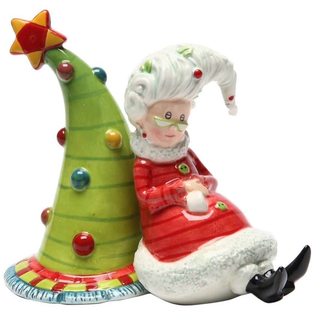 Appletree Design Waiting for Santa Salt and Pepper Set, 31/2Inch
