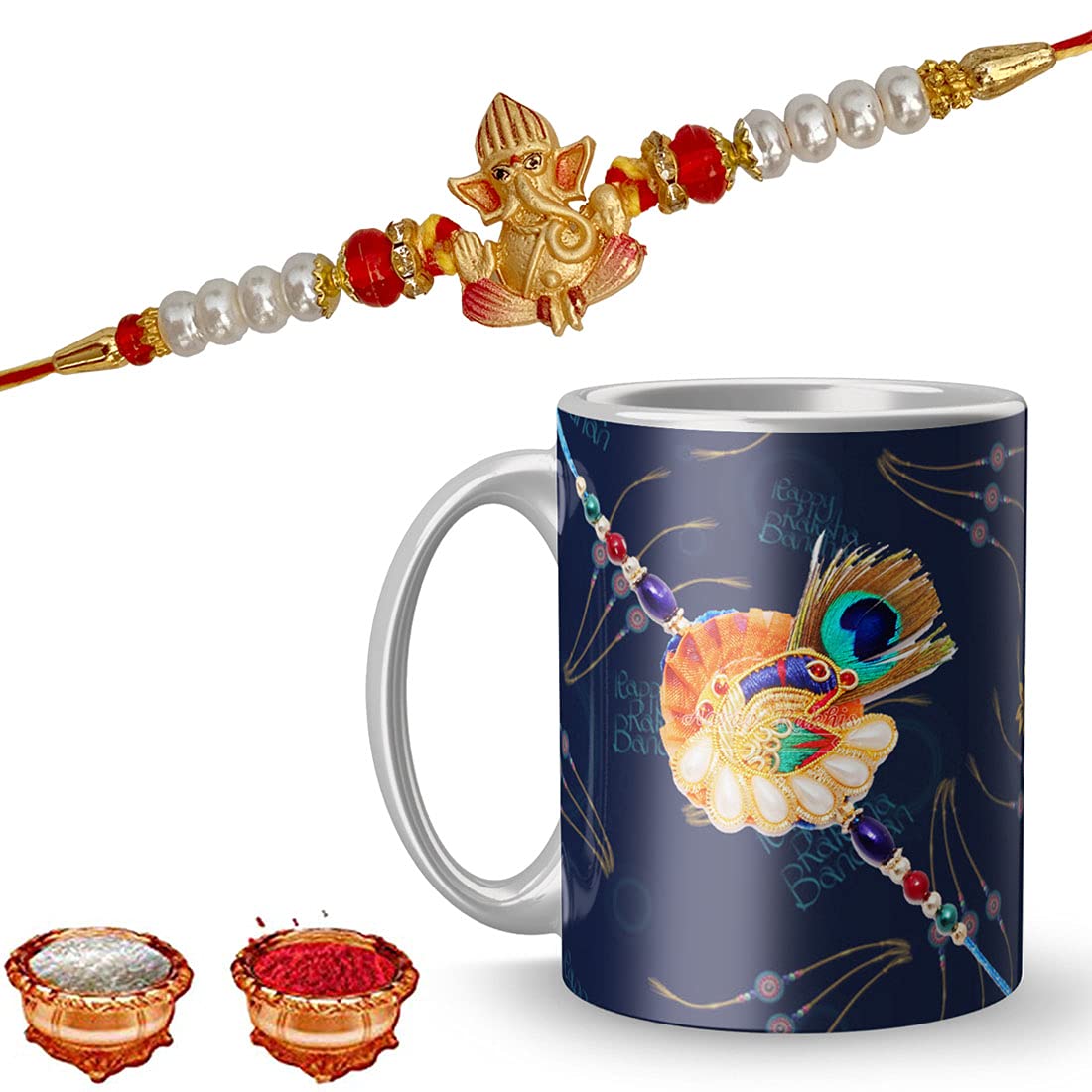 Avadh Craft Dora Rakhi Gift for Brother sister latest, Raksha bandhan Gift for Sister Brother & Bhabhi Printed Coffee Mug, Raksh