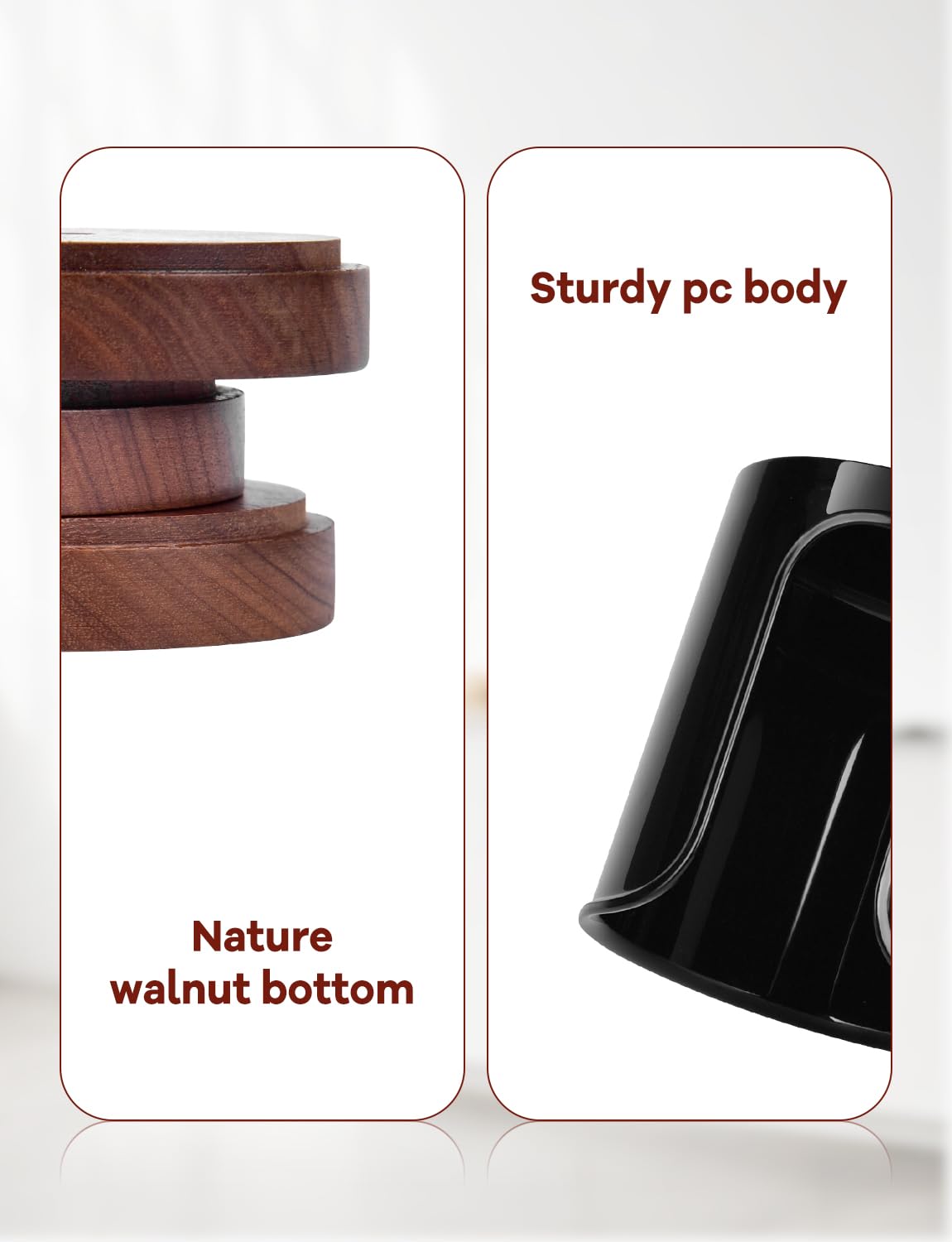 Premium Bathroom Cup Dispenser Countertop - Paper Cup Holder For 5 6 Oz Bathroom Cups, Bathroom Storage Organization - Pc/Walnut