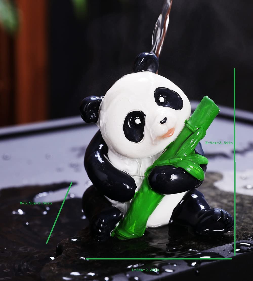 Ordersoon Exquisite Handmade Color-Changing Tea Pet - Panda Design - Perfect Tea Tray Accessory For Enthusiastic Tea Connoisseur