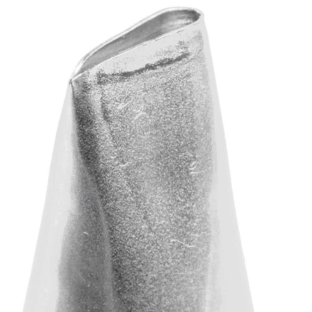 Ateco Stainless Steel Decorating Tip 101 - Silver, Model AA101-1