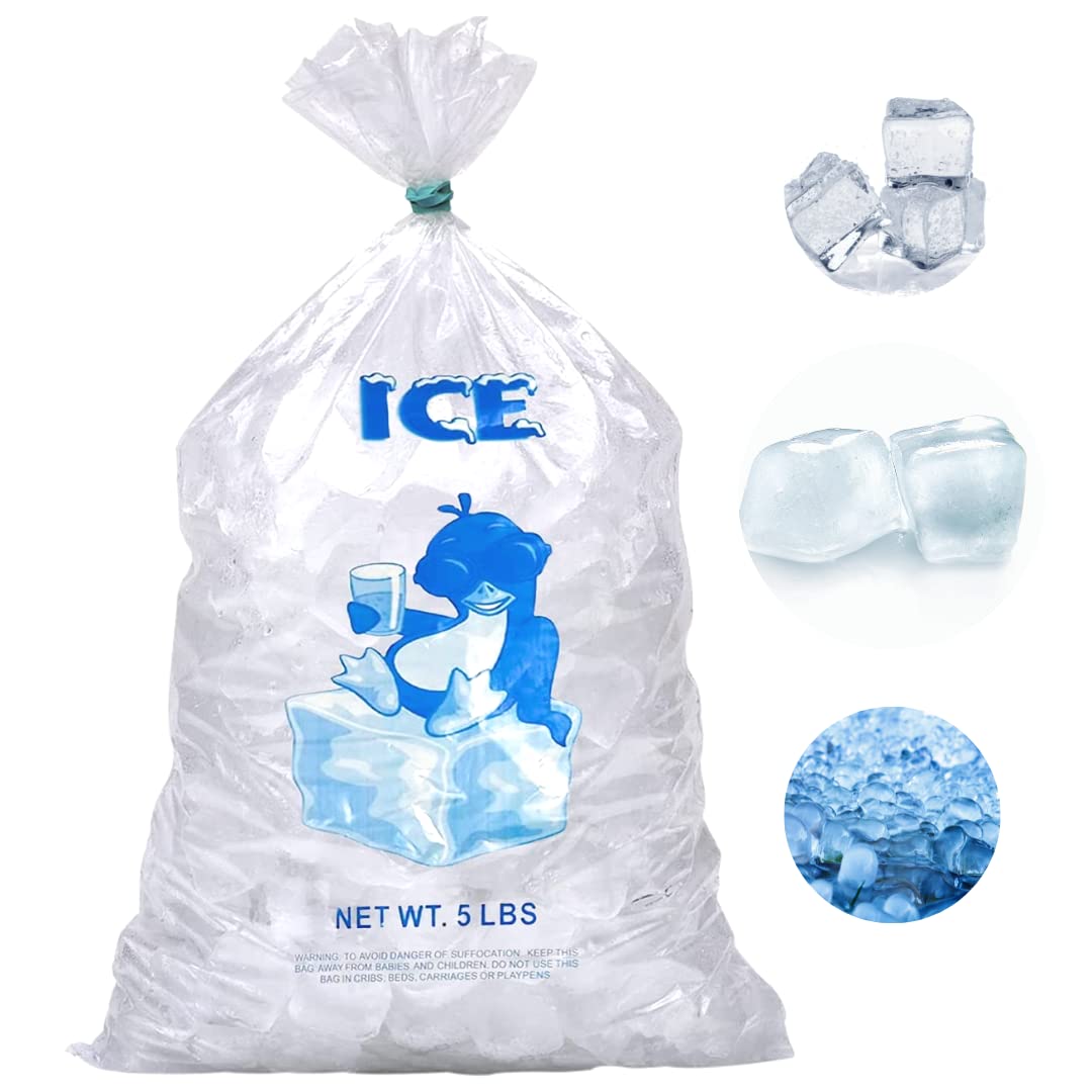 Ldpe 5 Lb Ice Bags
