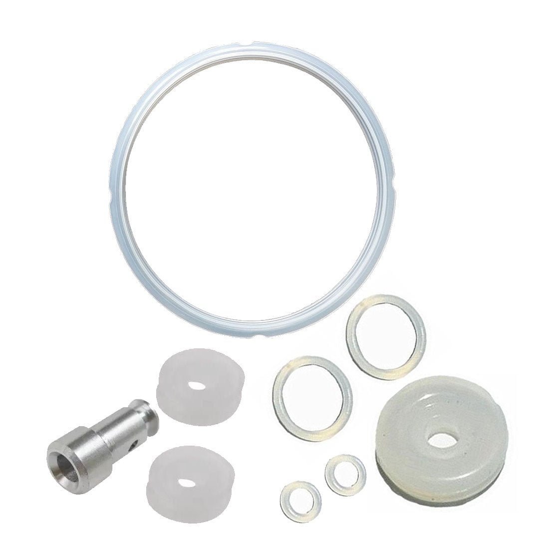 Tambee Silicone Sealing Ring Clear Pressure Cookers Gaskets Universal Replacement Floater And Sealer For 8 Quart Power Pressure 