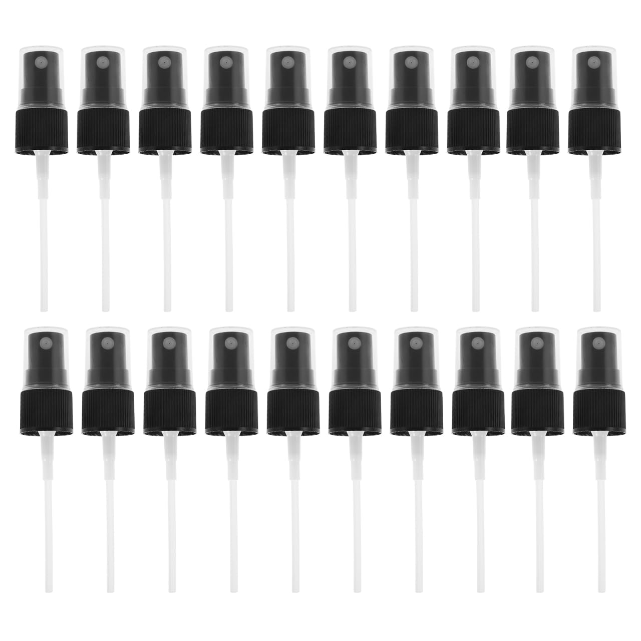 Spray Bottle Tops 50Pack Plastic Spray Bottle Nozzle Sprayer Caps Replacement Fine Mist Pump Heads for Toners and Essential Oil