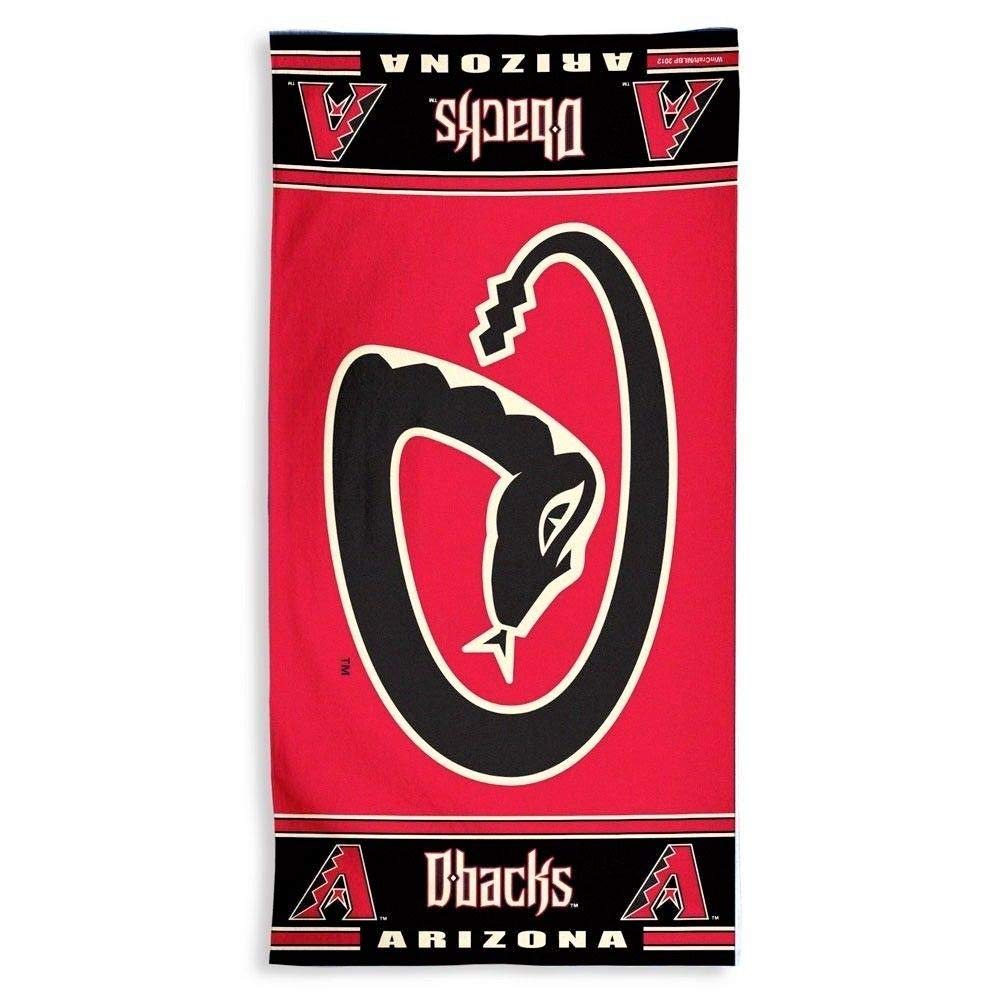 Wincraft Mlb Arizona Diamondbacks Design Beach Towel - Sedona Red