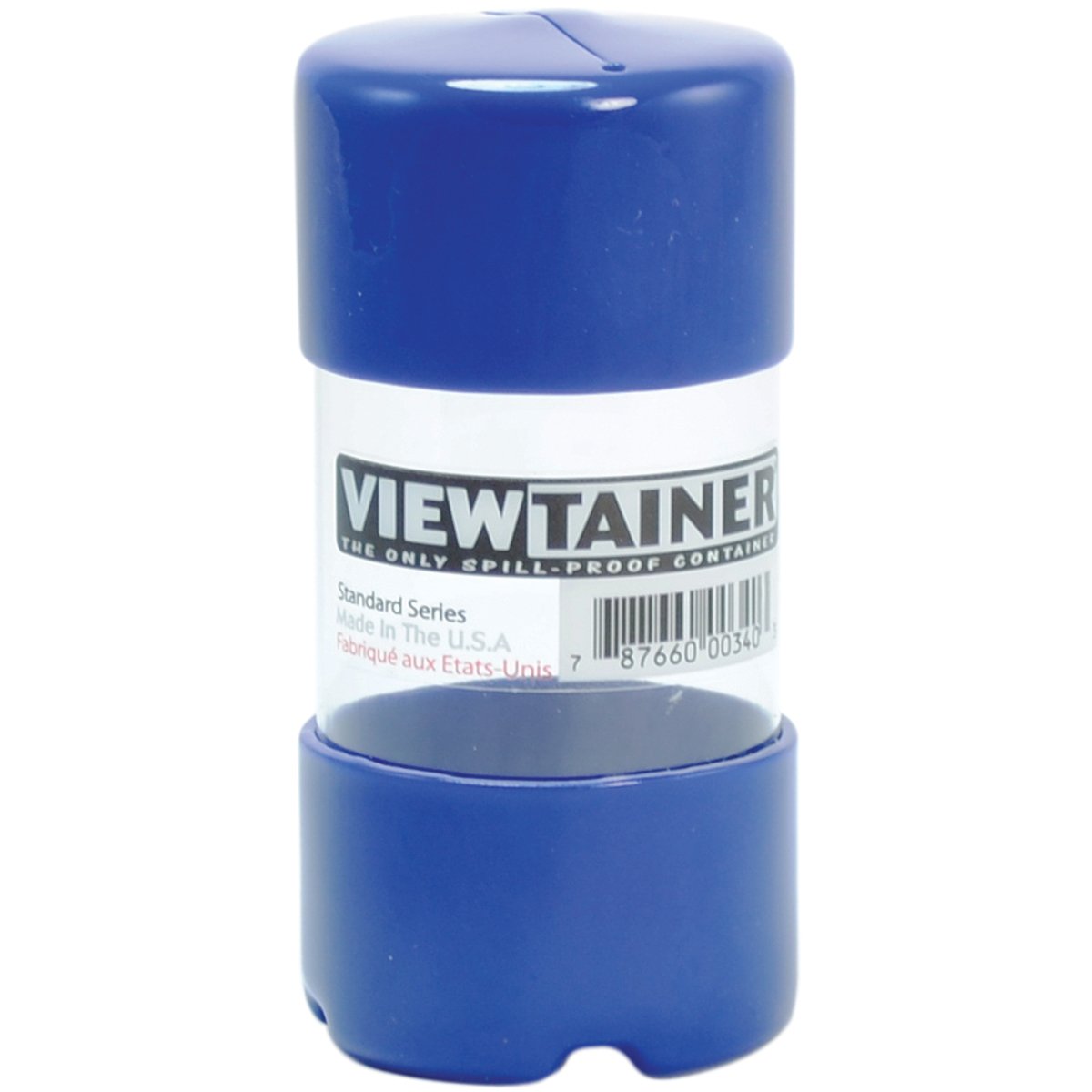 Viewtainer Storage Container, 2-Inch By 4-Inch, Blue