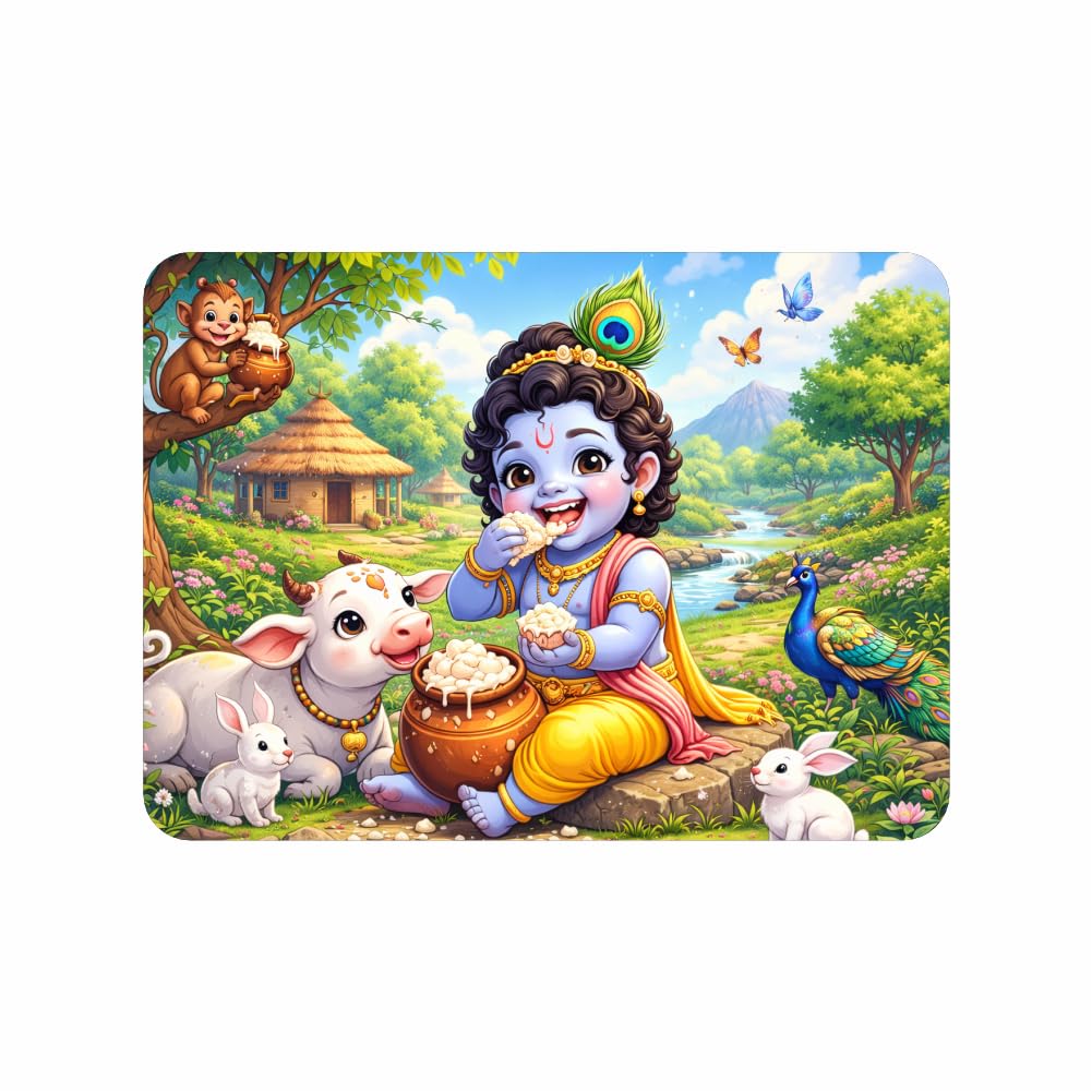 Vs Gifts Table Mat With Design Engraving | Dining Mat Gift For Kids | Birthday Gift Waterproof Tablemats For Kids & Teenagers (K