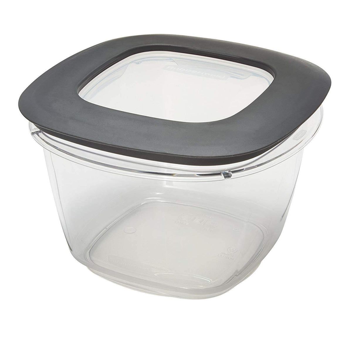 Rubbermaid Premier Easy Find Lids 7-Cup Meal Prep And Food Storage Container, Grey |Bpa-Free & Stain Resistant