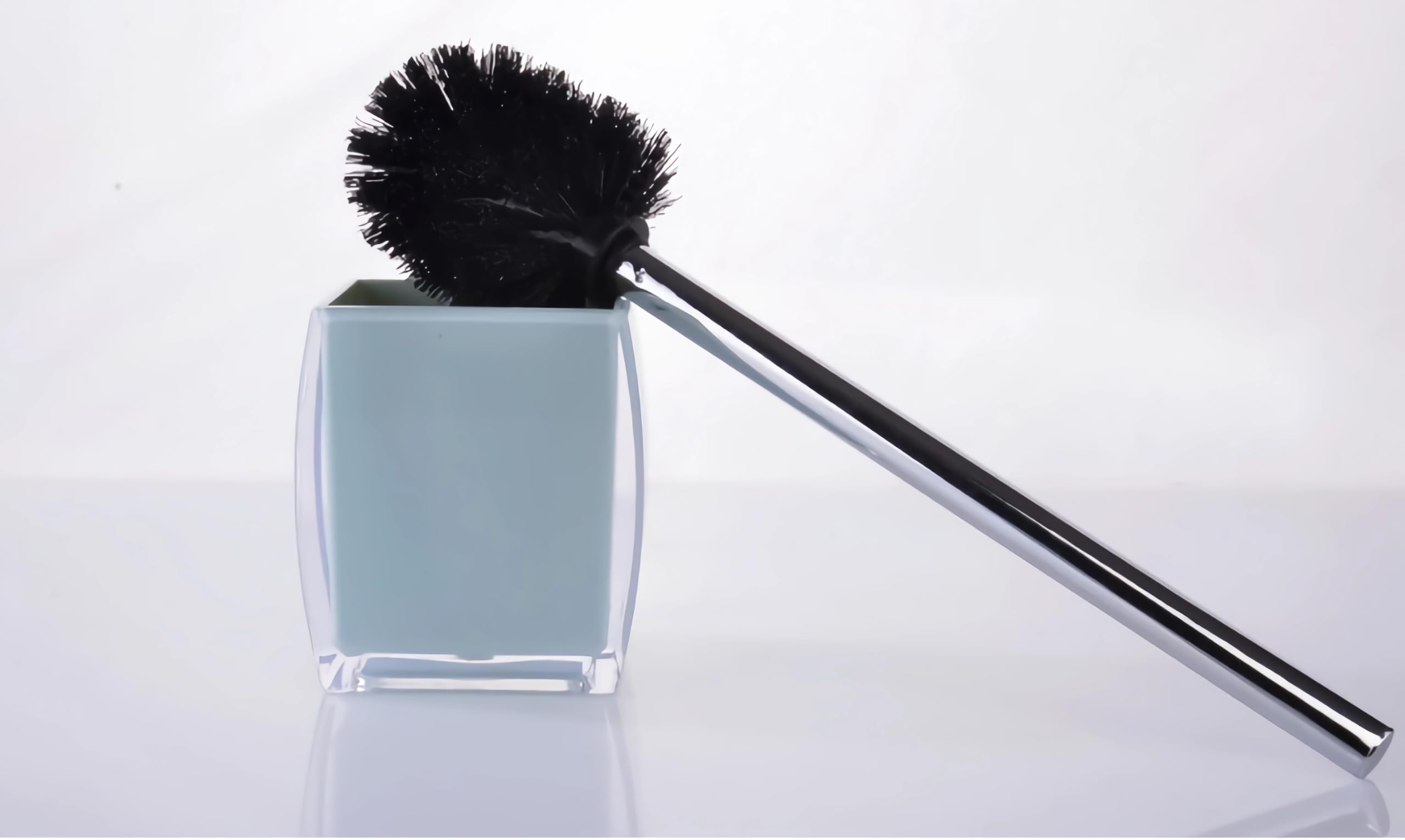 Tuanyo 5 Pcs Blue Acrylic Bathroom Accessories Set Complete,Lotion/Soap Dispenser,Soap Dish,Toothbrush Holder,Tumbler, Toilet Br