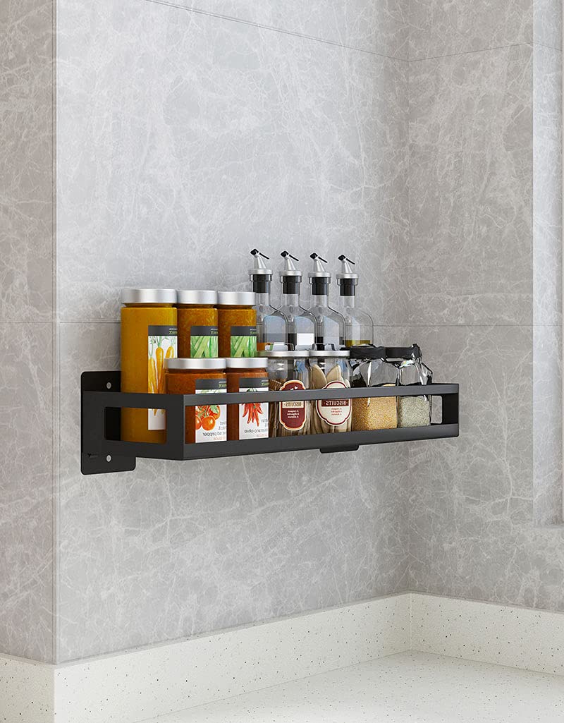 Kitidy Wall-mounted Kitchen Storage Organizer (Spice Rack)
