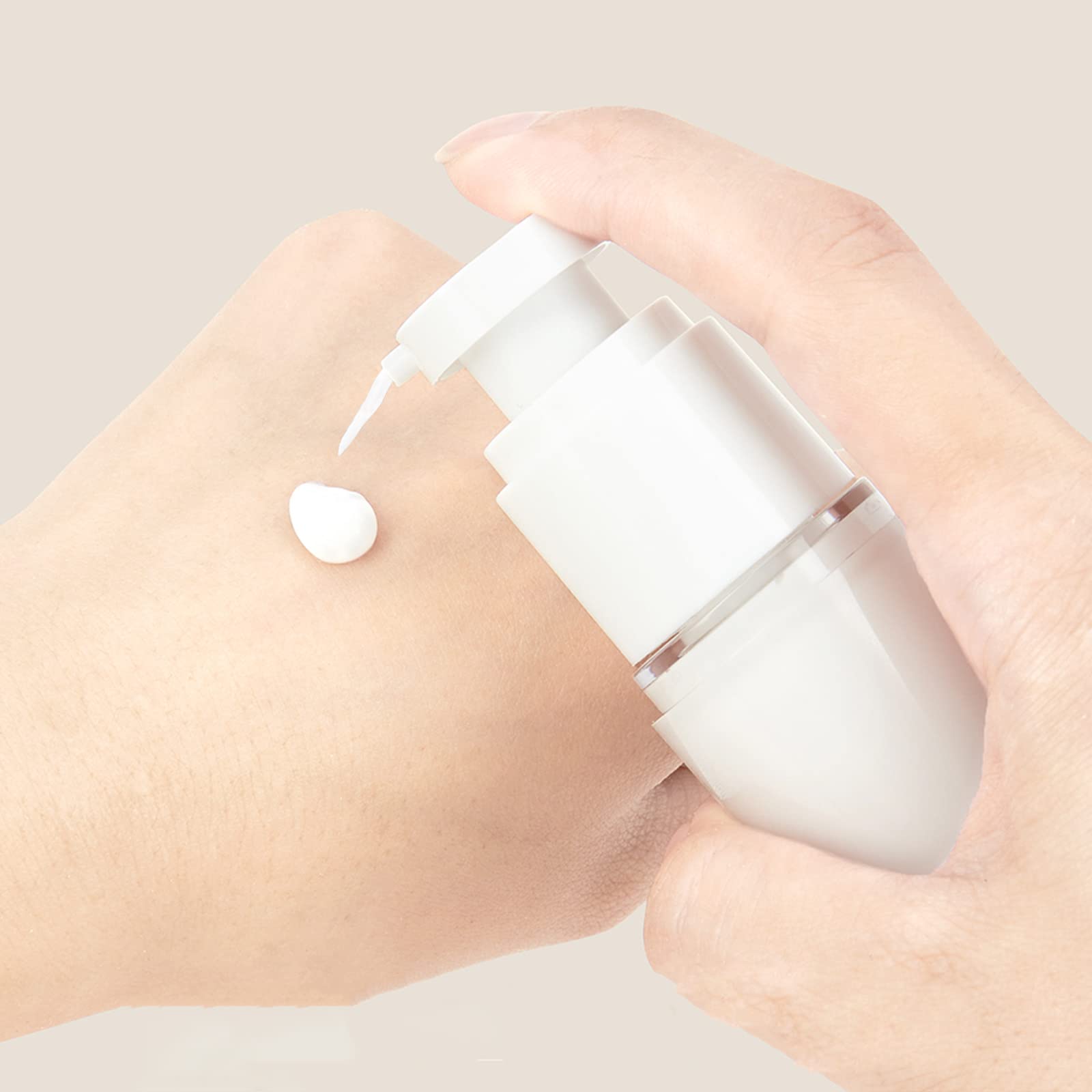 SENENQU 24 PCS 1 Oz 30ml Airless Pump Bottles Travel Size Empty Pump Bottle Lotion Container Refillable Cosmetic Pump Dispensers
