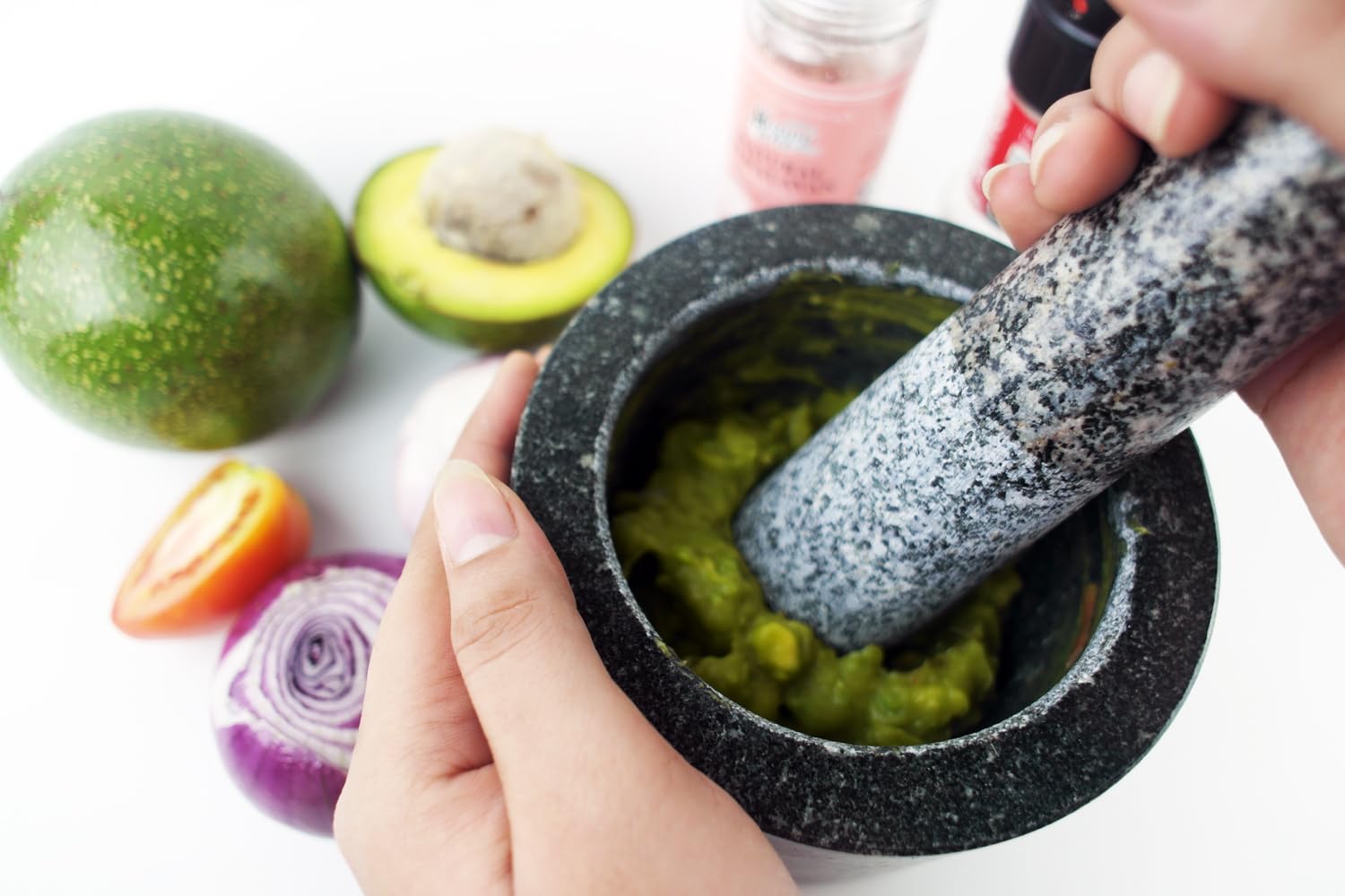 Mini Size 7.5 in Replacement Pestle Only Asian Stlye Spice Cooking Kitchen Granite Rock Grinder Small