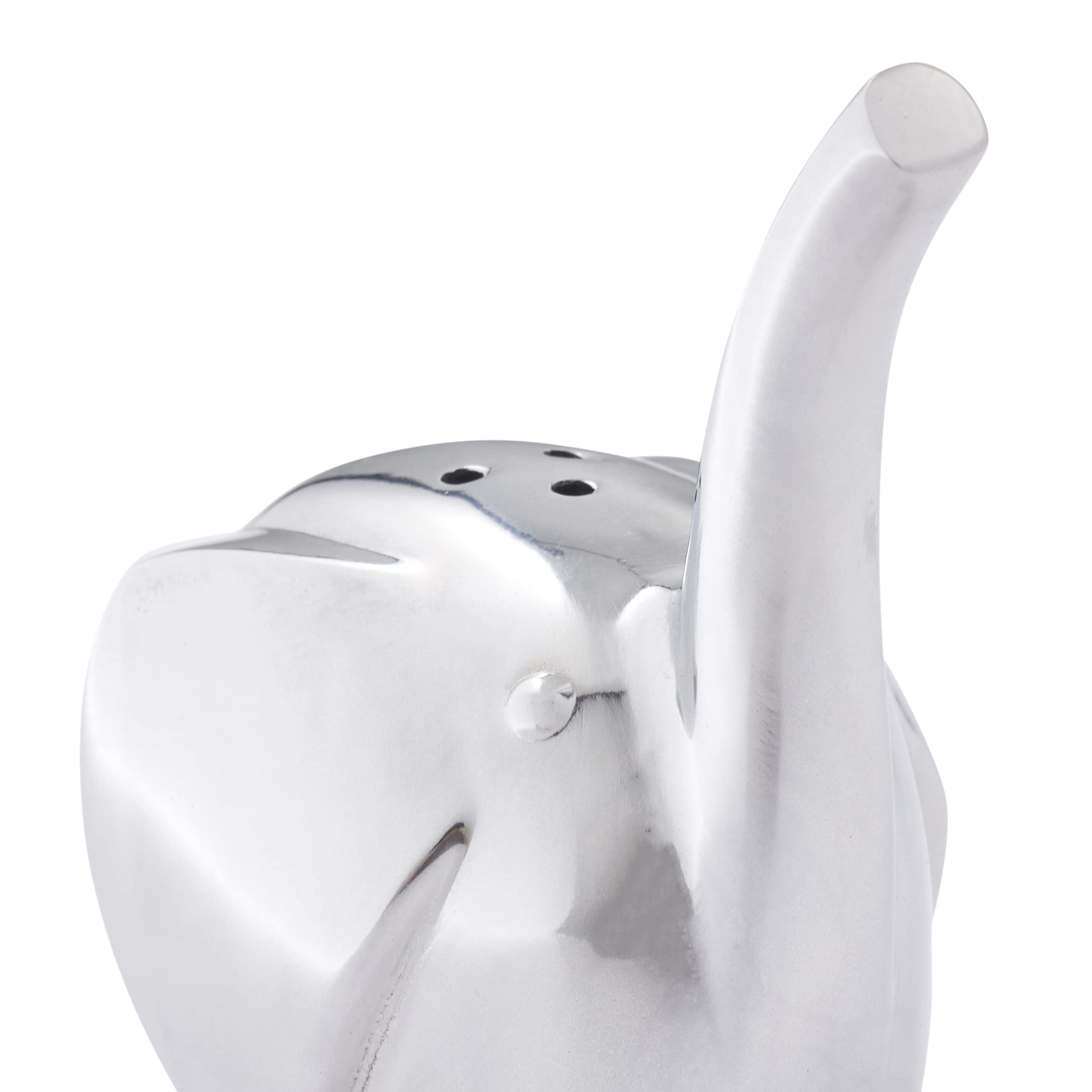 Nambe Savanna Collection Elephant Salt & Pepper Shakers | Set Of 2 For Home D  Cor | Measures At 3'' X 3'' X 3.5'' | Made With N