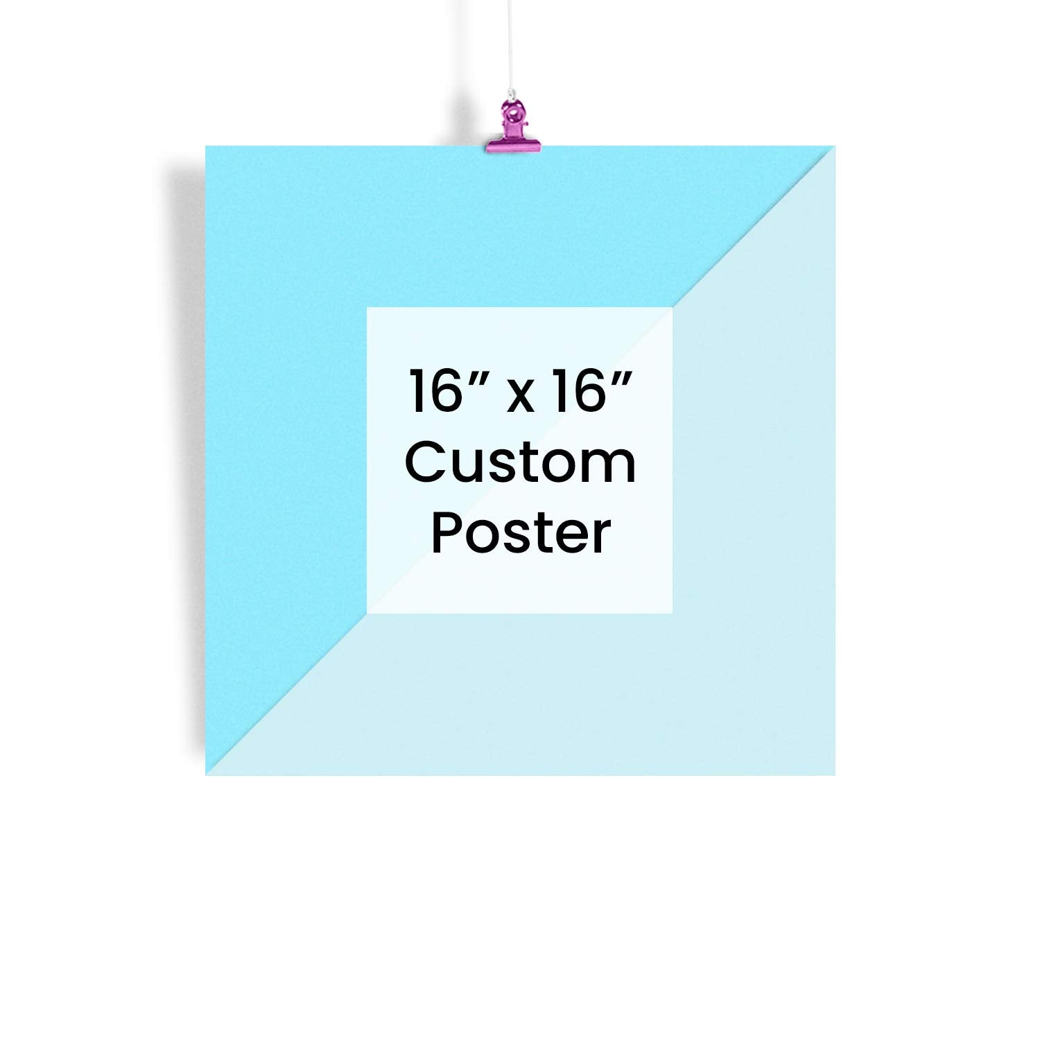 Ezposterprints - Upload Your Image/Photo - Custom Personalized Photo To Poster Printing, Wall Art Prints - (16 X 16 Inches)
