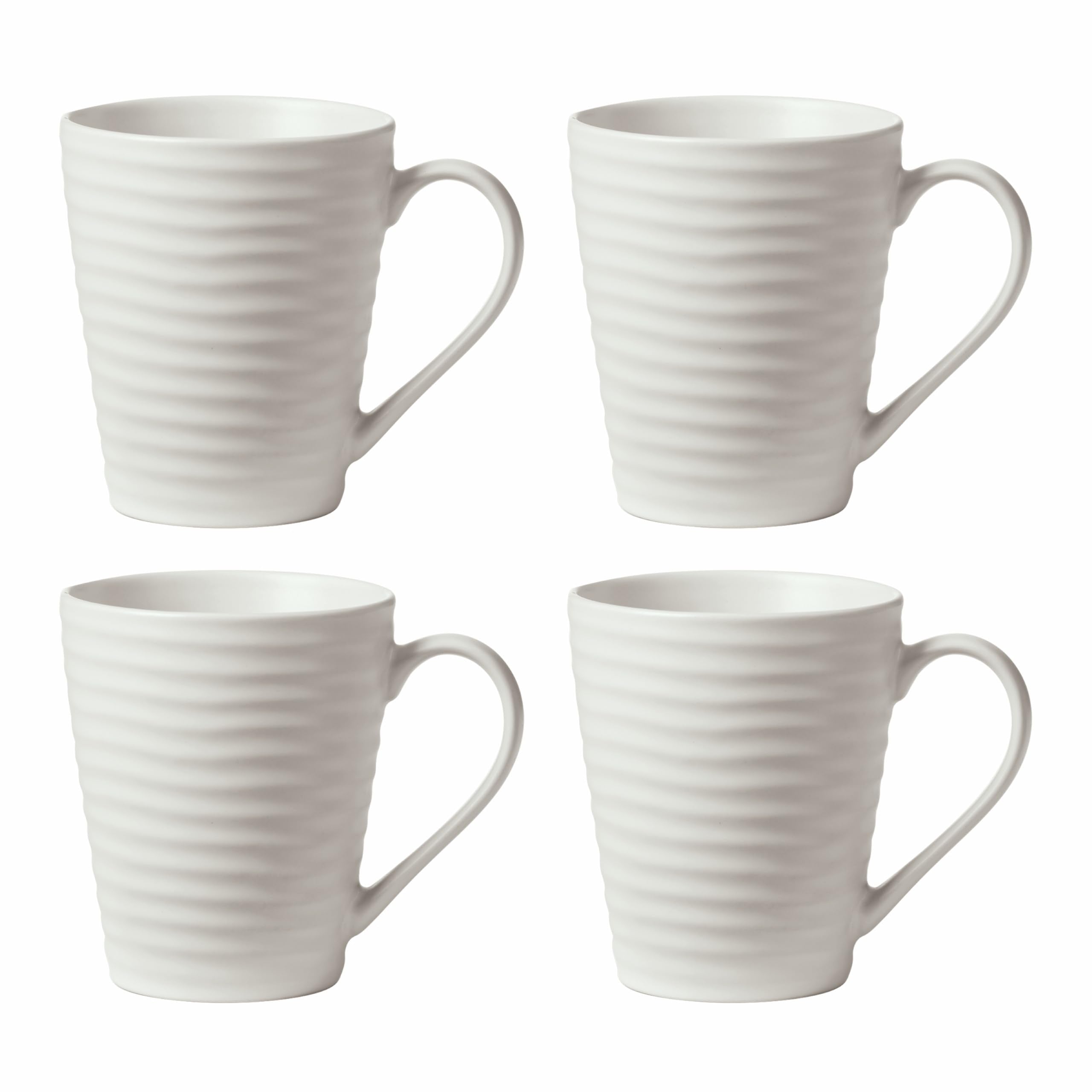 Oneida 895944 Ridge Mugs, Set Of 4