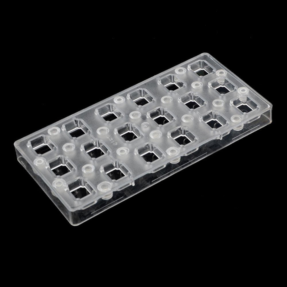 Chocolate Transfer Sheet Mold Polycarbonate Chocolate Mold Diy Handmade Chocolate Magnetic Chocolate Mold Candy Mould Oblong Sha
