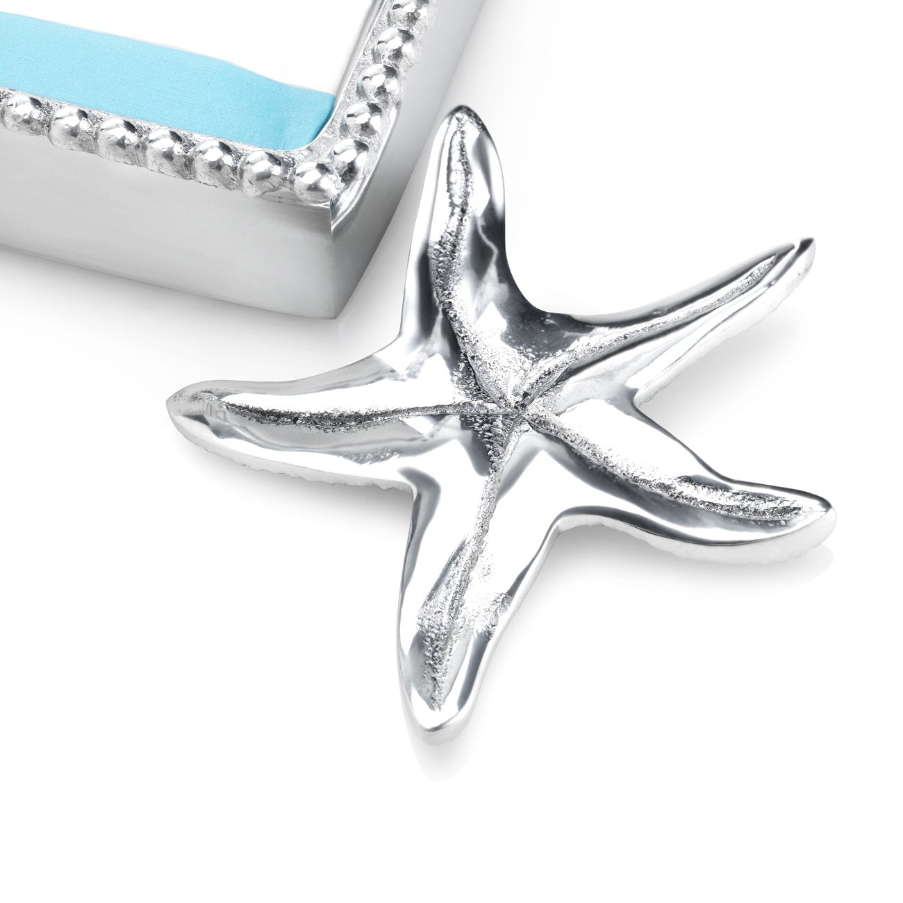 Starfish Beaded Napkin Box