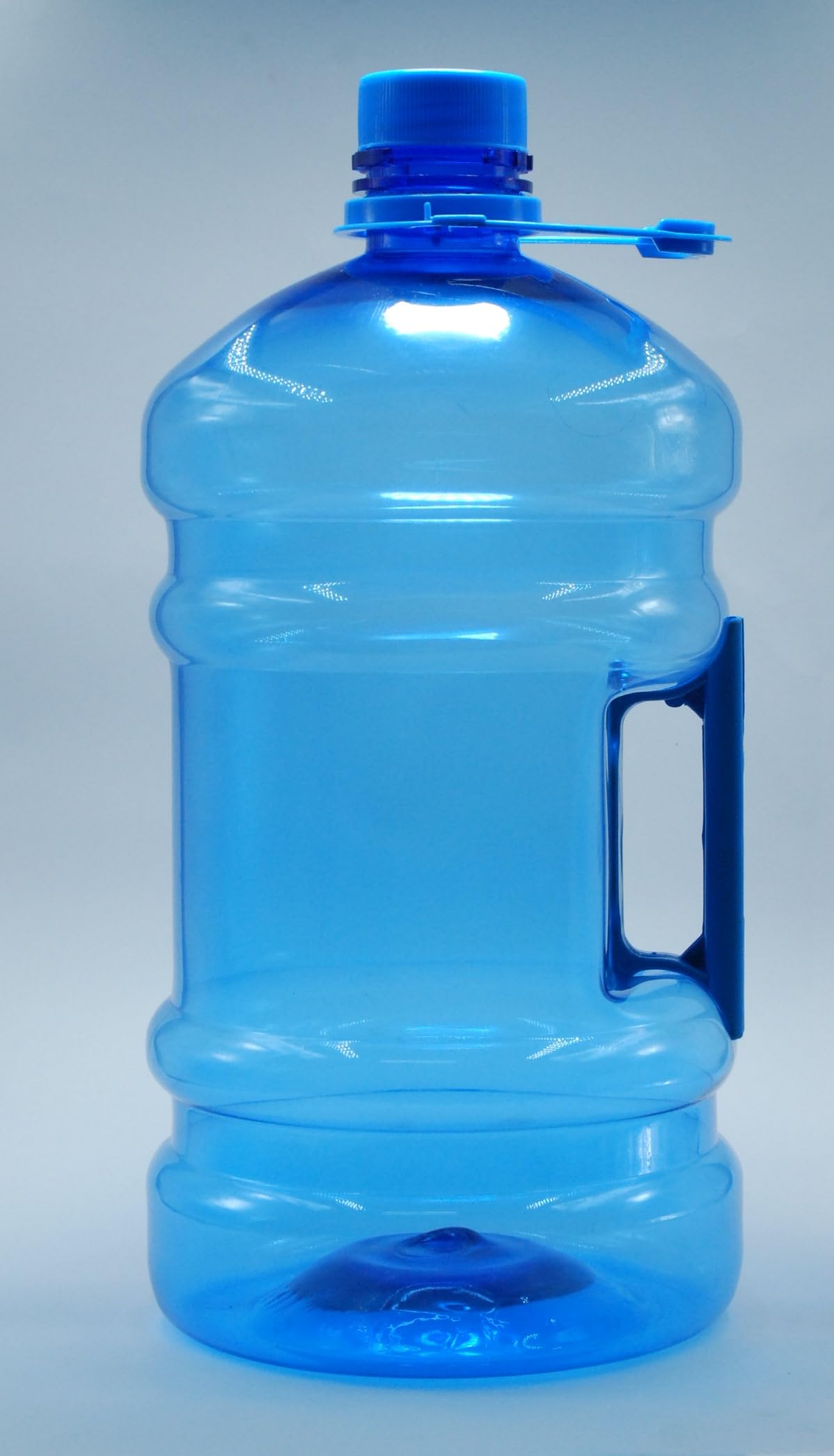 Plamo 10 Litre Plastic Water Bottle Jar With Handle | Bpa Free Food Grade Water Container For Home Office Outdoor Travel | Wide 