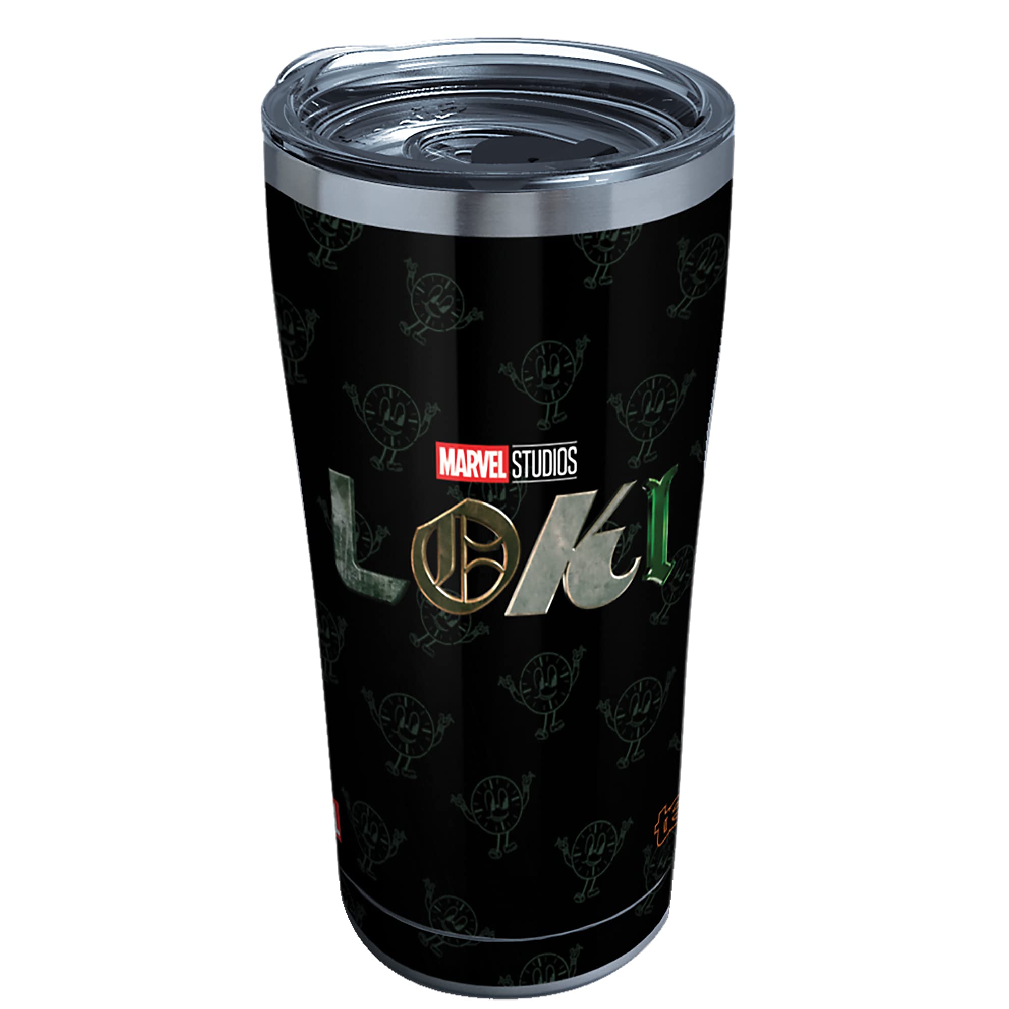 Tervis Marvel Loki Variant Triple Walled Insulated Tumbler Travel Cup Keeps Drinks Cold & Hot, 20Oz Legacy, Stainless Steel, 1 C