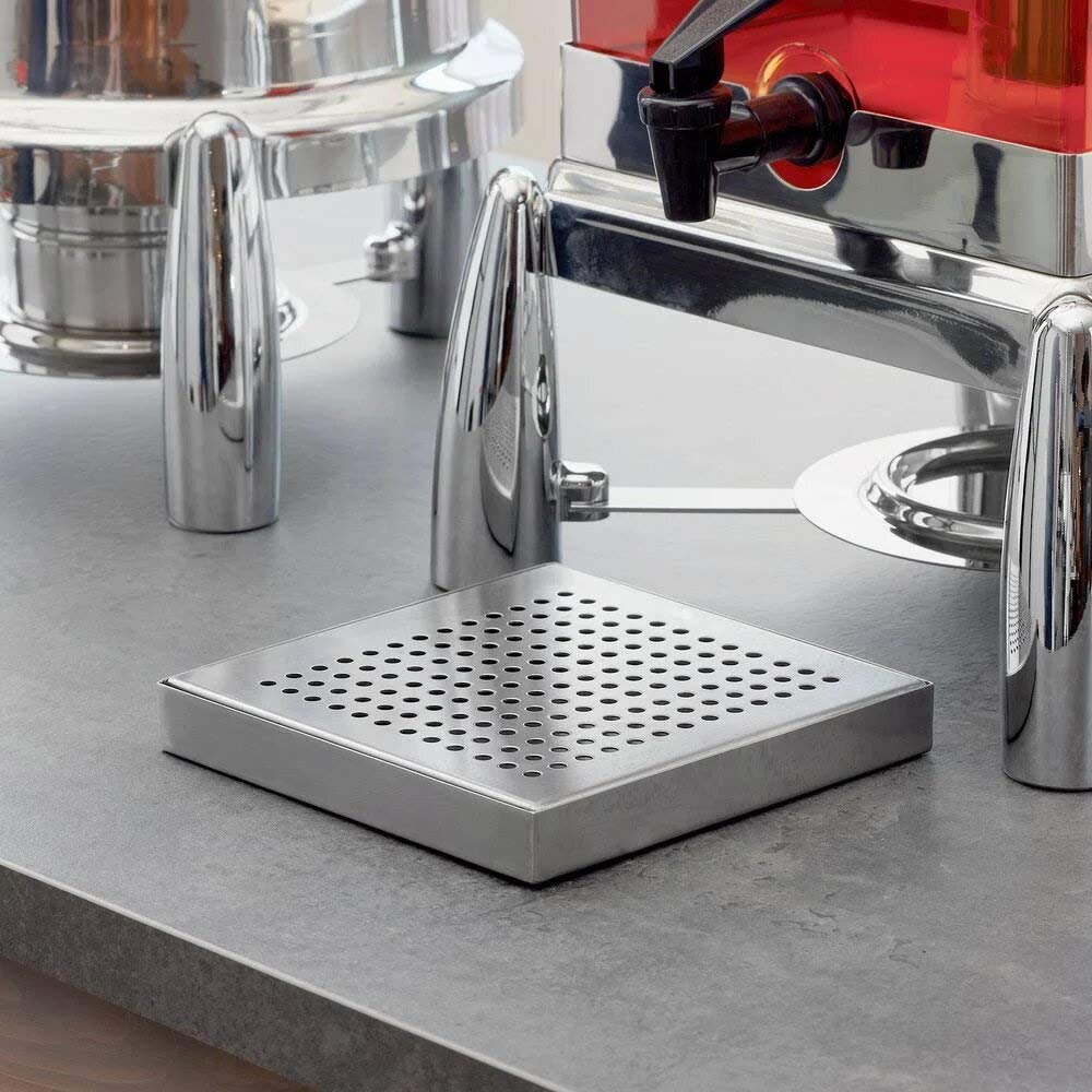 American Metalcraft Dt4 Stainless Steel Drip Tray, Square