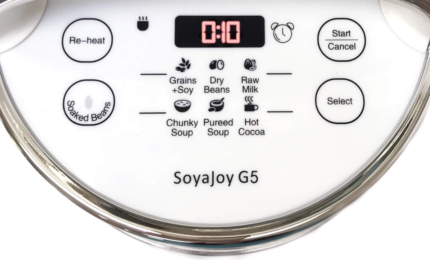 Soyajoy G5 8In1 Milk Maker | Soy Milk, Soaked Or Dry Beans, Almond Milk, Quinoa Milk, Nut Milk, Oat Milk, Cashew Milk | + Soups,