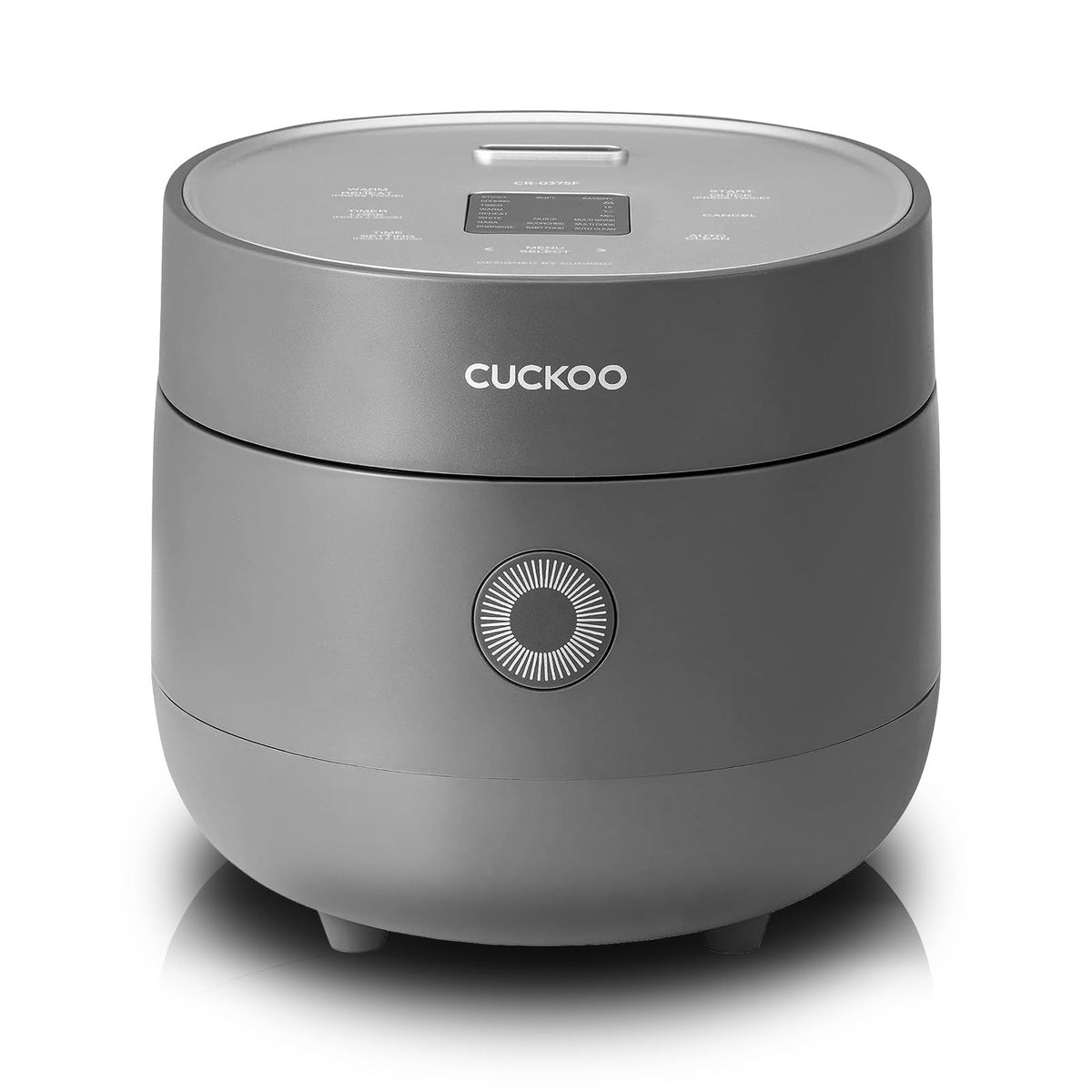 Cuckoo Micom Rice Cooker 13 Menu Options: White, Gaba, Porridge, Baby, & More, Fuzzy Logic Tech, 6 Cup / 1.5 Qts. (Uncooked) Cr-