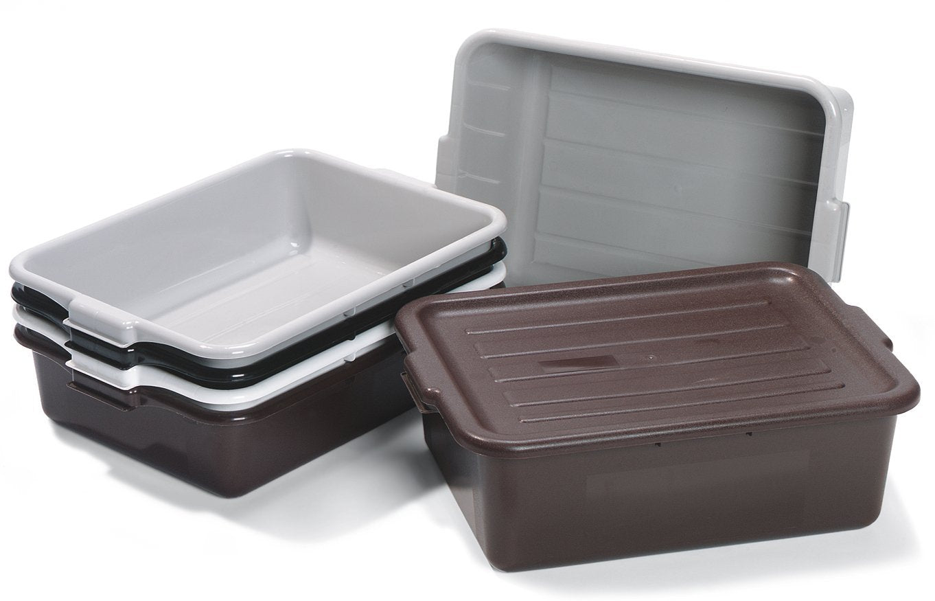Carlisle Foodservice Products 4401003 Comfort Curve Bus Box/Tote Box, 5'' Deep, Black