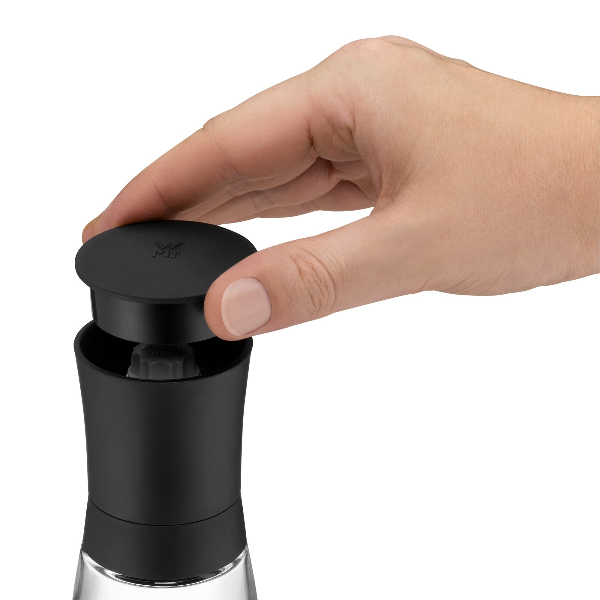 WMF Trend Spice Mill Black Empty with Ceramic Grinder.