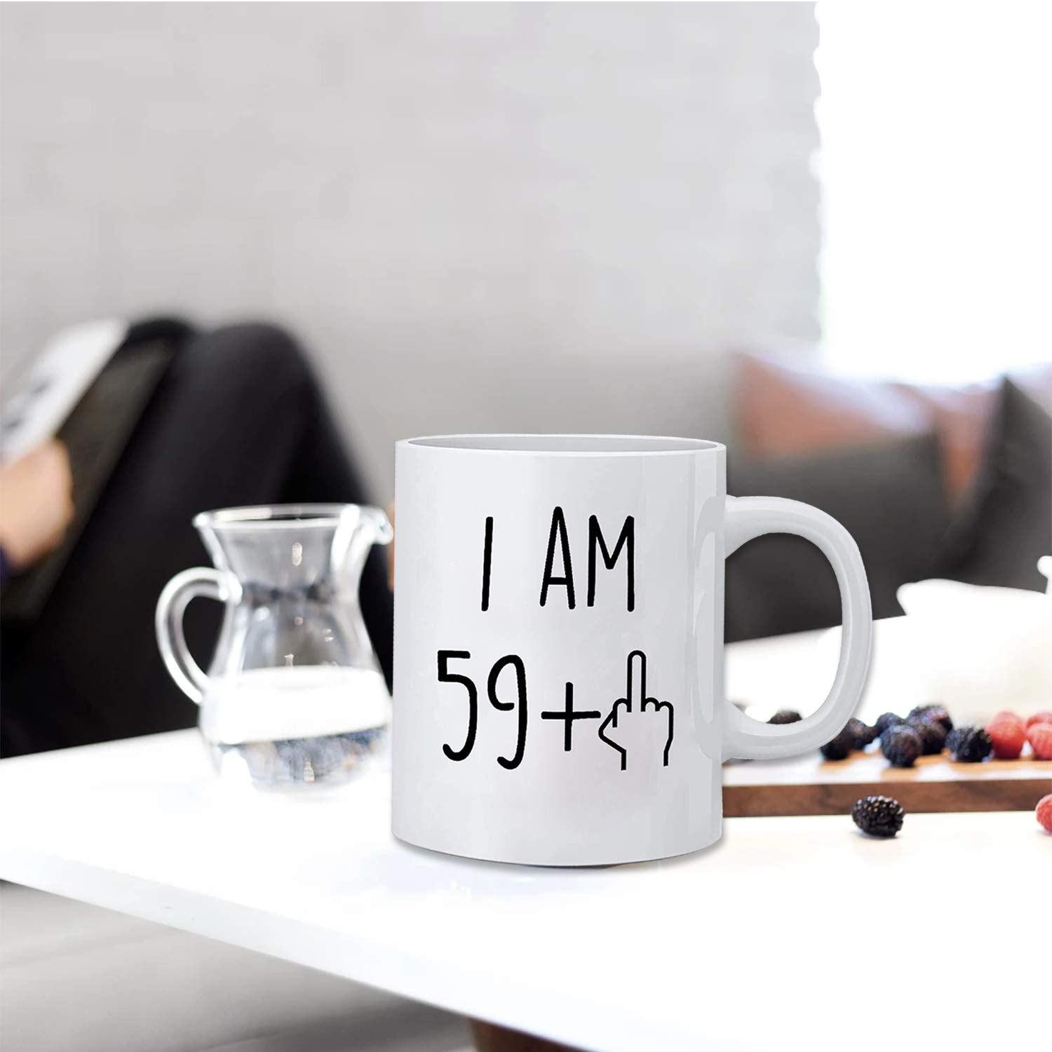 Kwieema Funny 1963 60th Birthday Mugs Ideas for Men and Women Best Novelty Ceramic Coffee Mugs Anniversary Tea Cup for Him  Her  Husband or Wife - 60 Year Old Mug for Mom  Dad (60th coffee mugs)