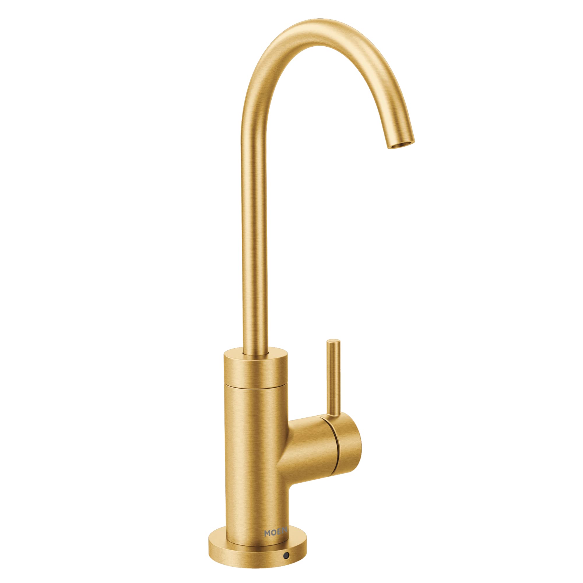 Moen S5530Bg Sip Modern Cold Water Kitchen Beverage Faucet With Optional Filtration System, Brushed Gold