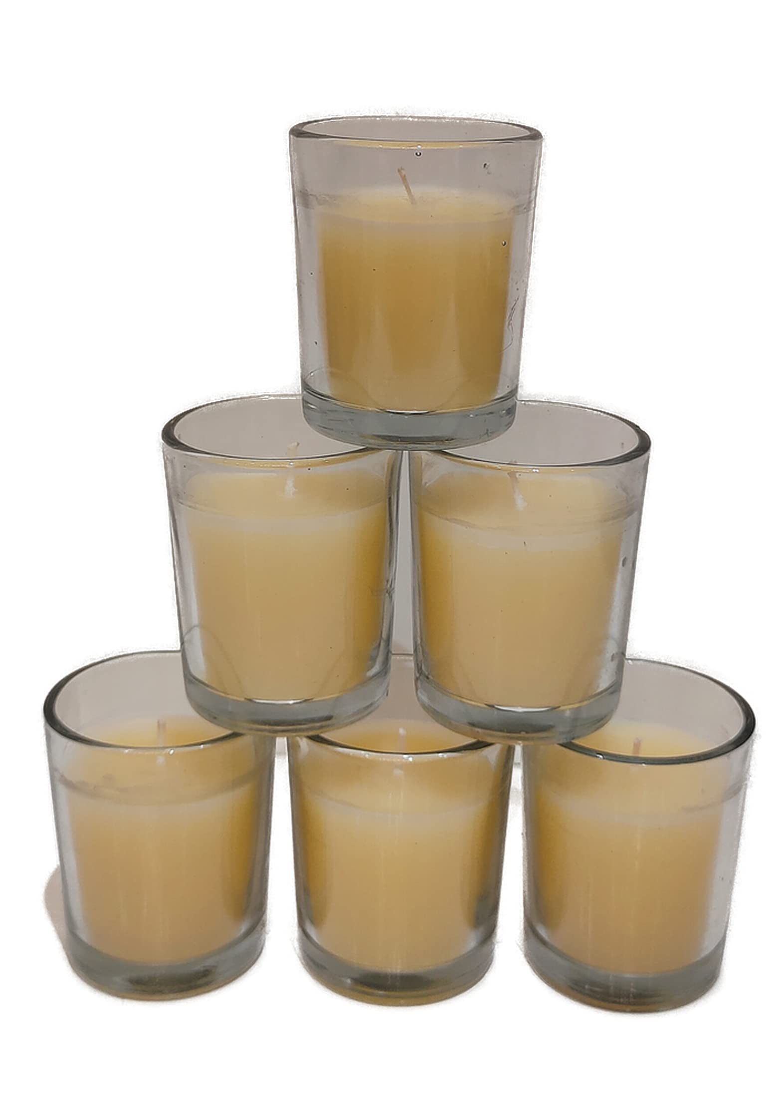 Floryn Decor Votive Glass Candle | Perfume Candles for Home | Candles for Home Decoration Fragrance | Burning Time- 10 Hours eac