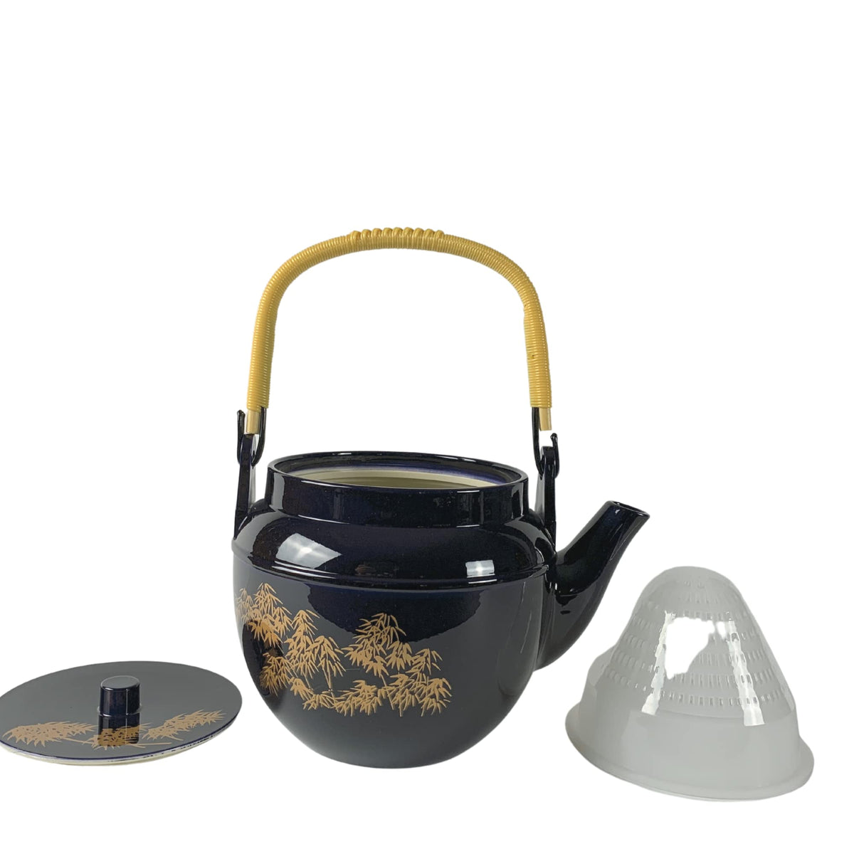 Japanbargain, Japanese Plastic Teapot Melamine Tea Pot For Home Or Restaurant Made In Japan, Black (1, 54 Oz)