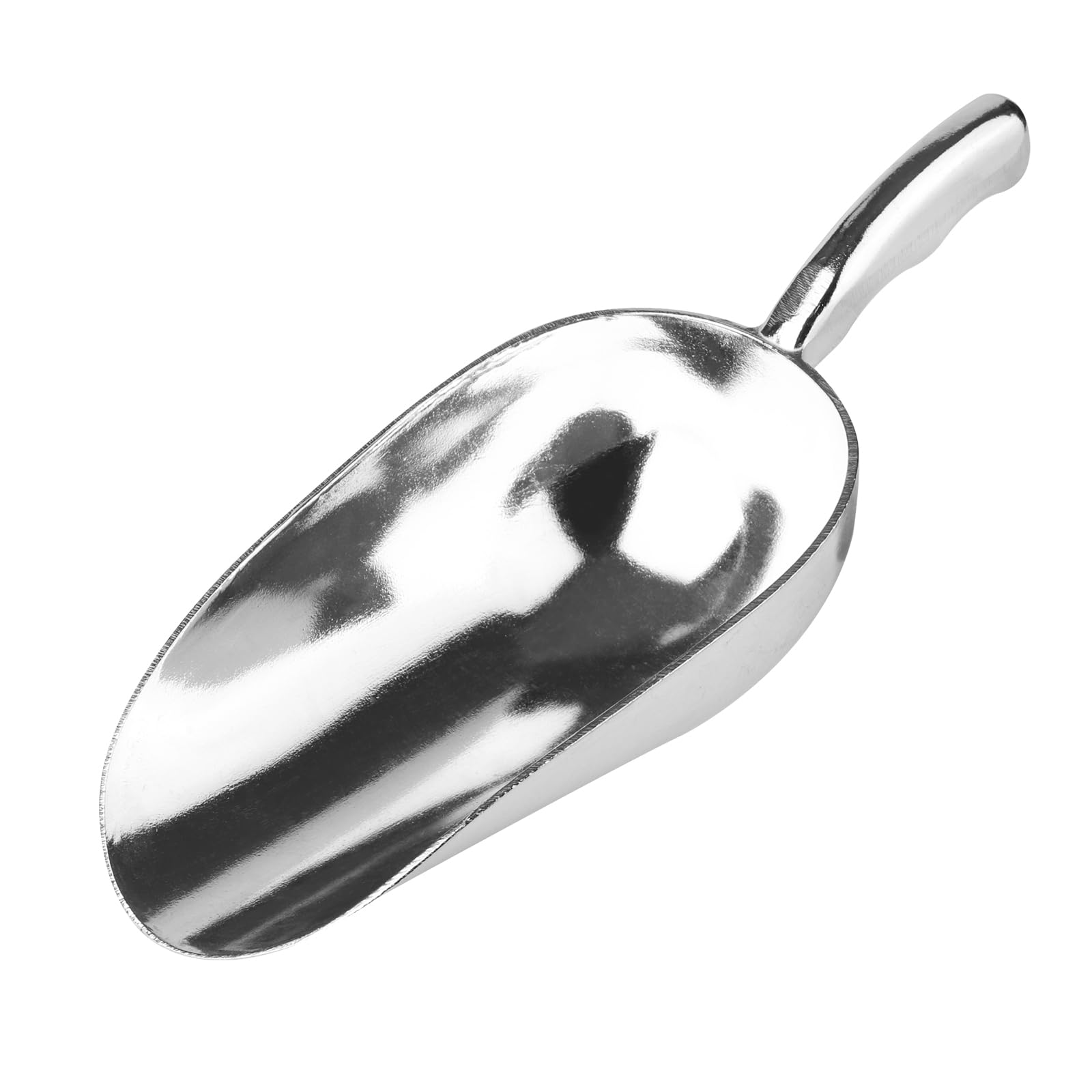 12 Oz Cast Aluminum Bar Ice Scoop,Suitable for wedding, buffet-1pc