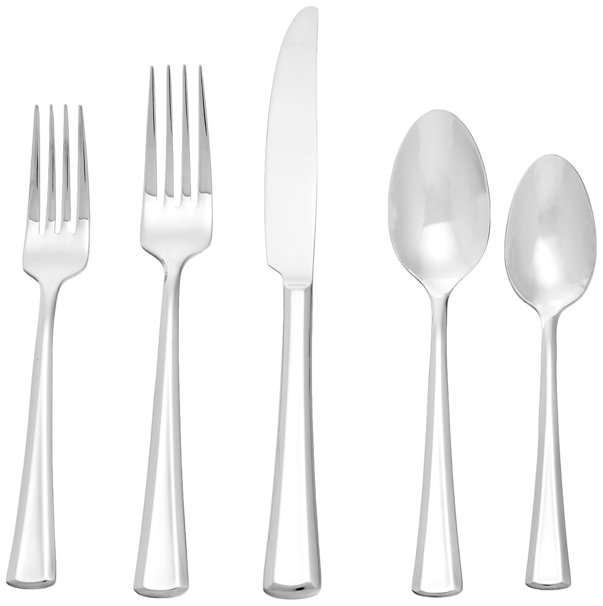 Oneida Noble 20 Piece Everyday Flatware 18/0 Stainless Steel, Service For 4, Silverware Set