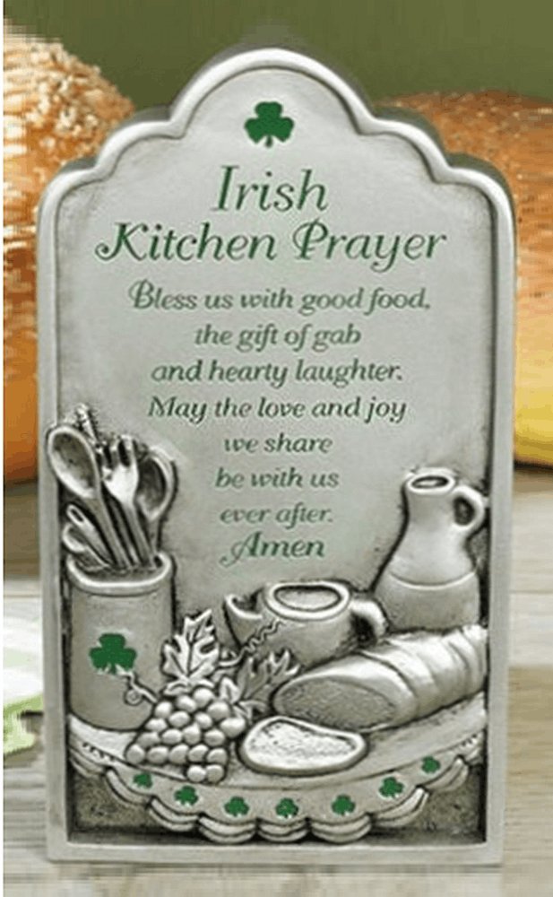 Irish Kitchen Prayer Plaque