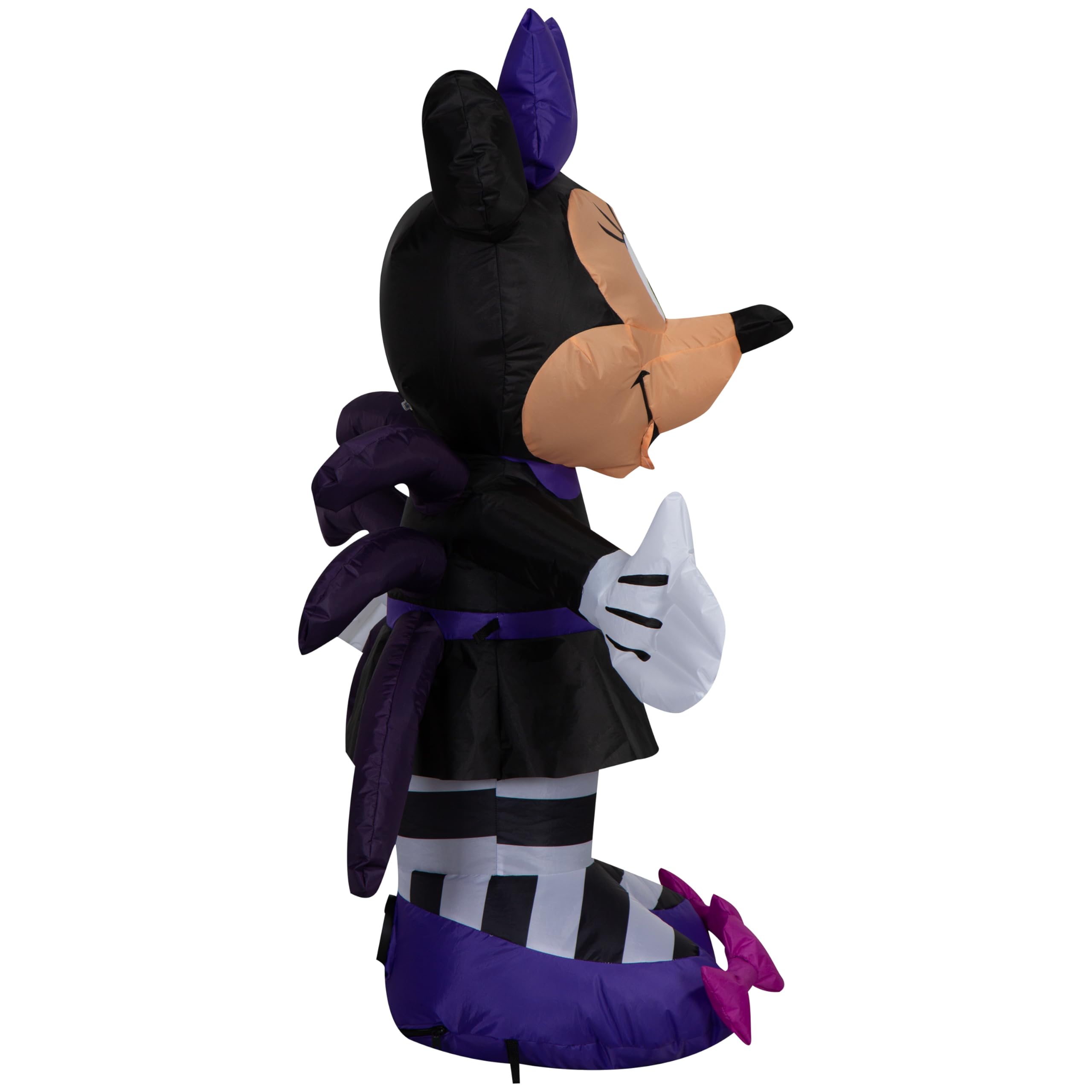 Gemmy Airblown Inflatable Monster Minnie Disney, 3.5 ft Tall, Multicolored