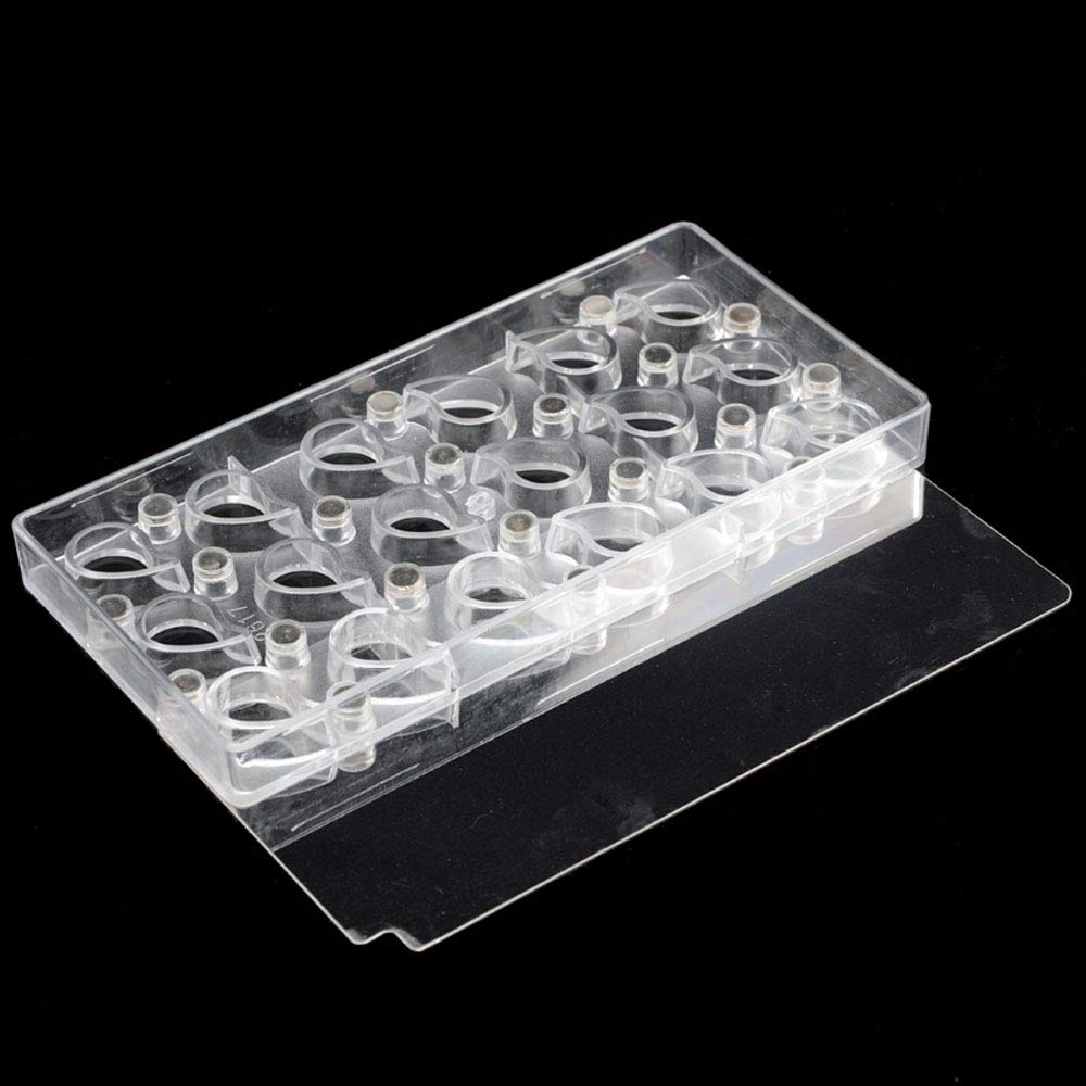 Chocolate Transfer Sheet Mold Polycarbonate Chocolate Mold Diy Handmade Chocolate Magnetic Chocolate Mold Candy Mould Drip Shape