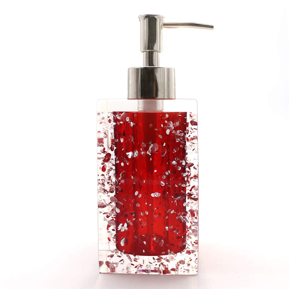 Luant Bathroom Decoration Resin Lotion Soap Dispenser Pump For Kitchen Or Countertops