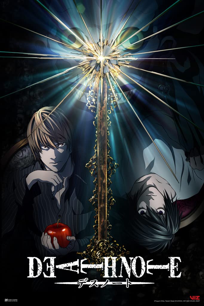 Death Note Light Yagami Anime Merch Cool Wall Art Print Poster 12X18