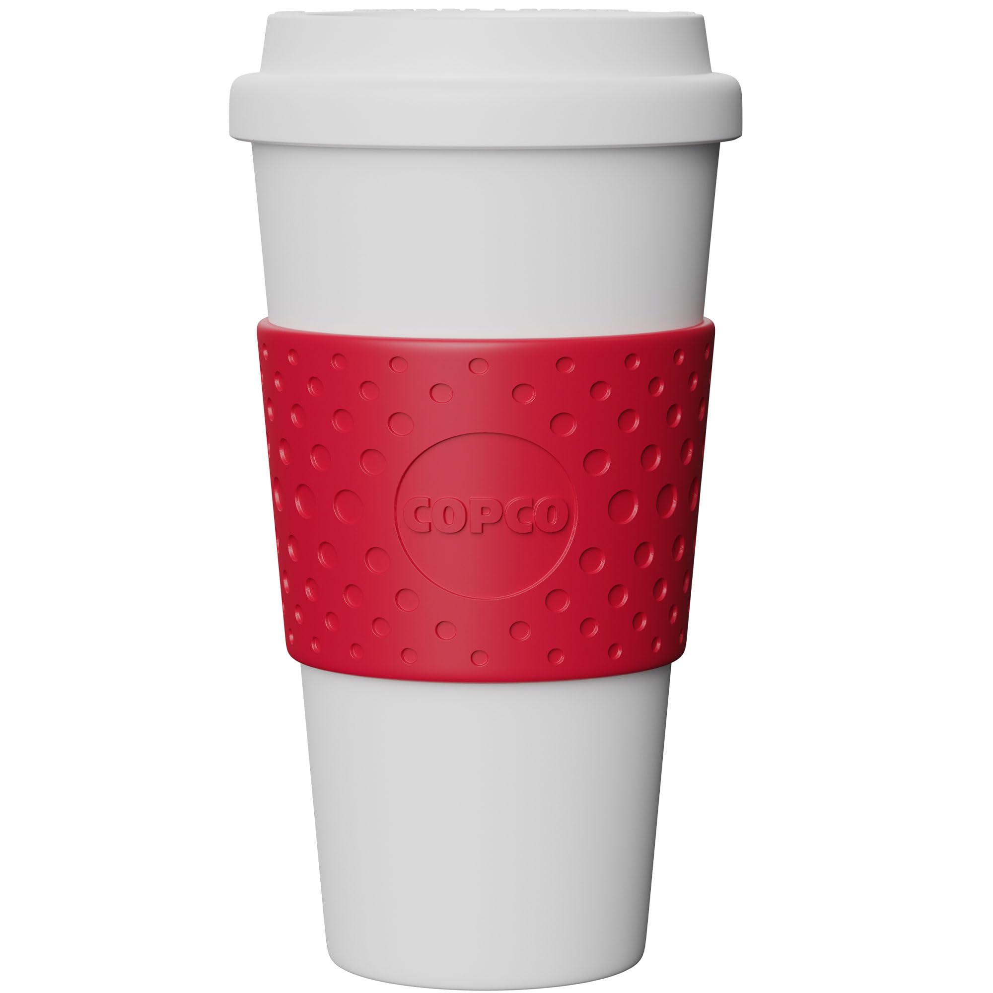 Copco Acadia Travel Mug, 16-Ounce, Cherry Red