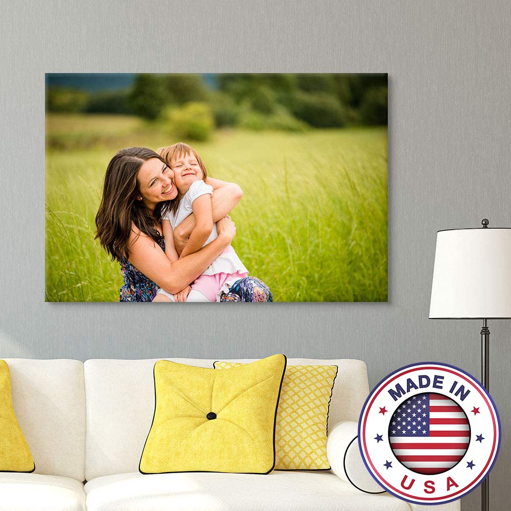 Wall26 Custom Canvas Wall Art, Personalized Photo To Canvas - 24''X36''