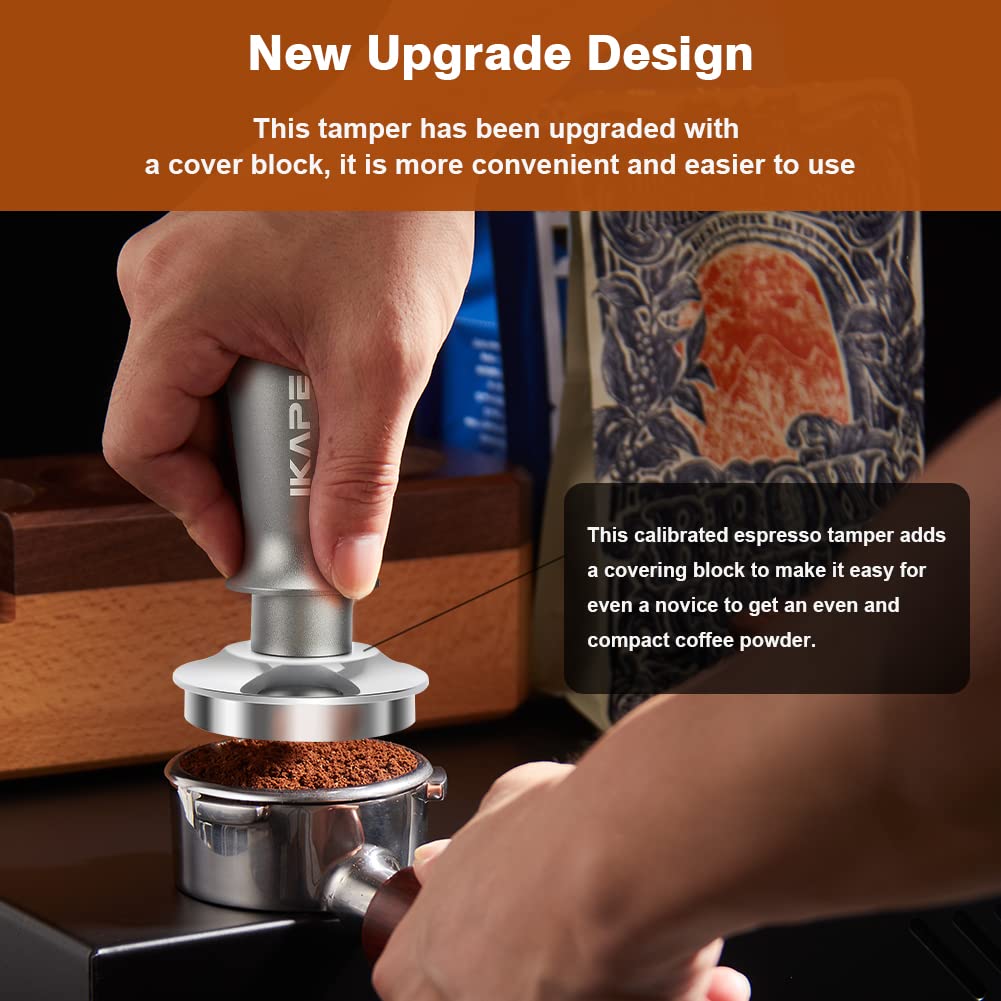 51Mm Calibrated Espresso Tamper, Coffee Tamper With Two Calibrated Springs Loaded, Calibrated Tamper With Reliable Materials, 10
