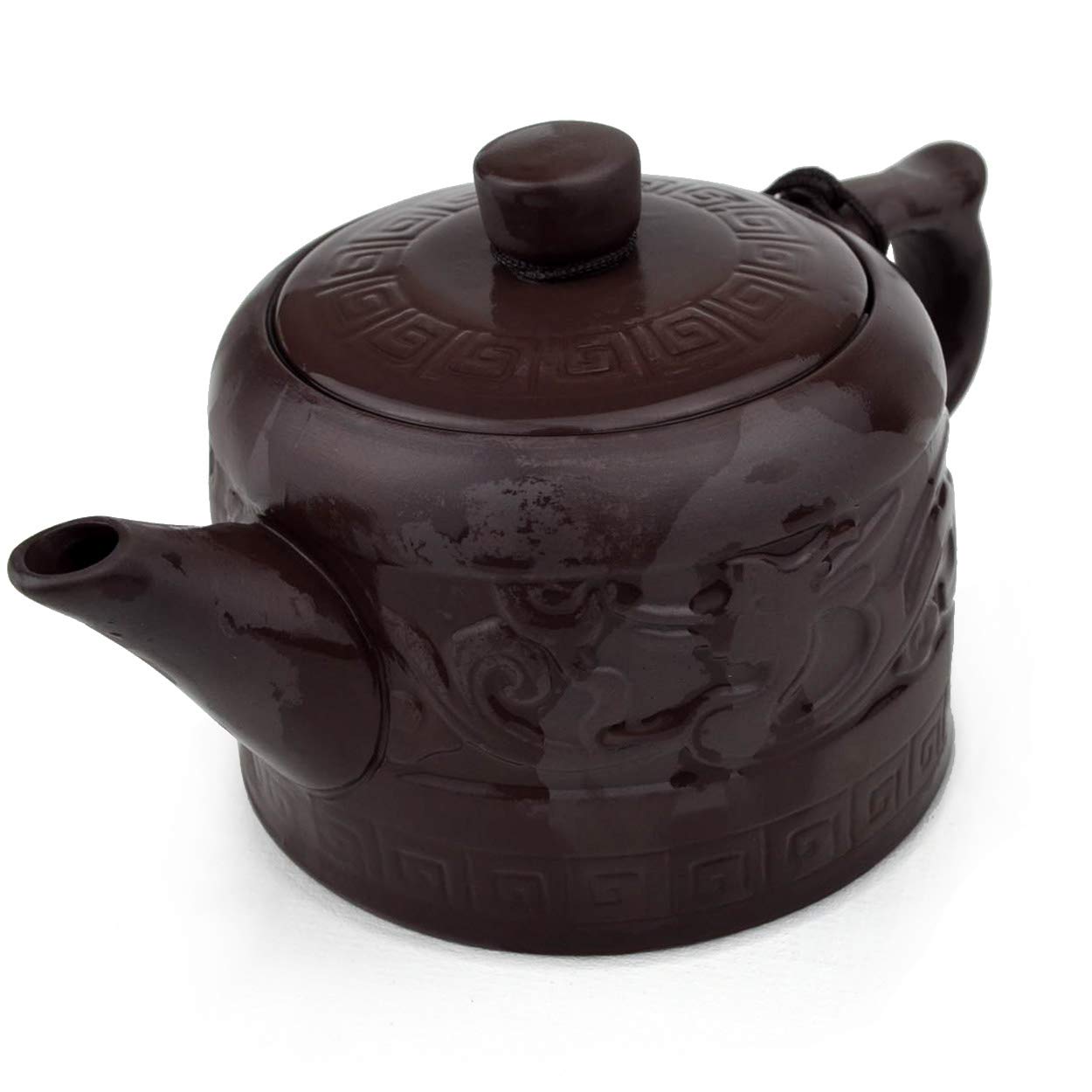 Teapot 8Oz Chinese Dragon Zisha Gongfu Tea Tool Infusers Loose Tea