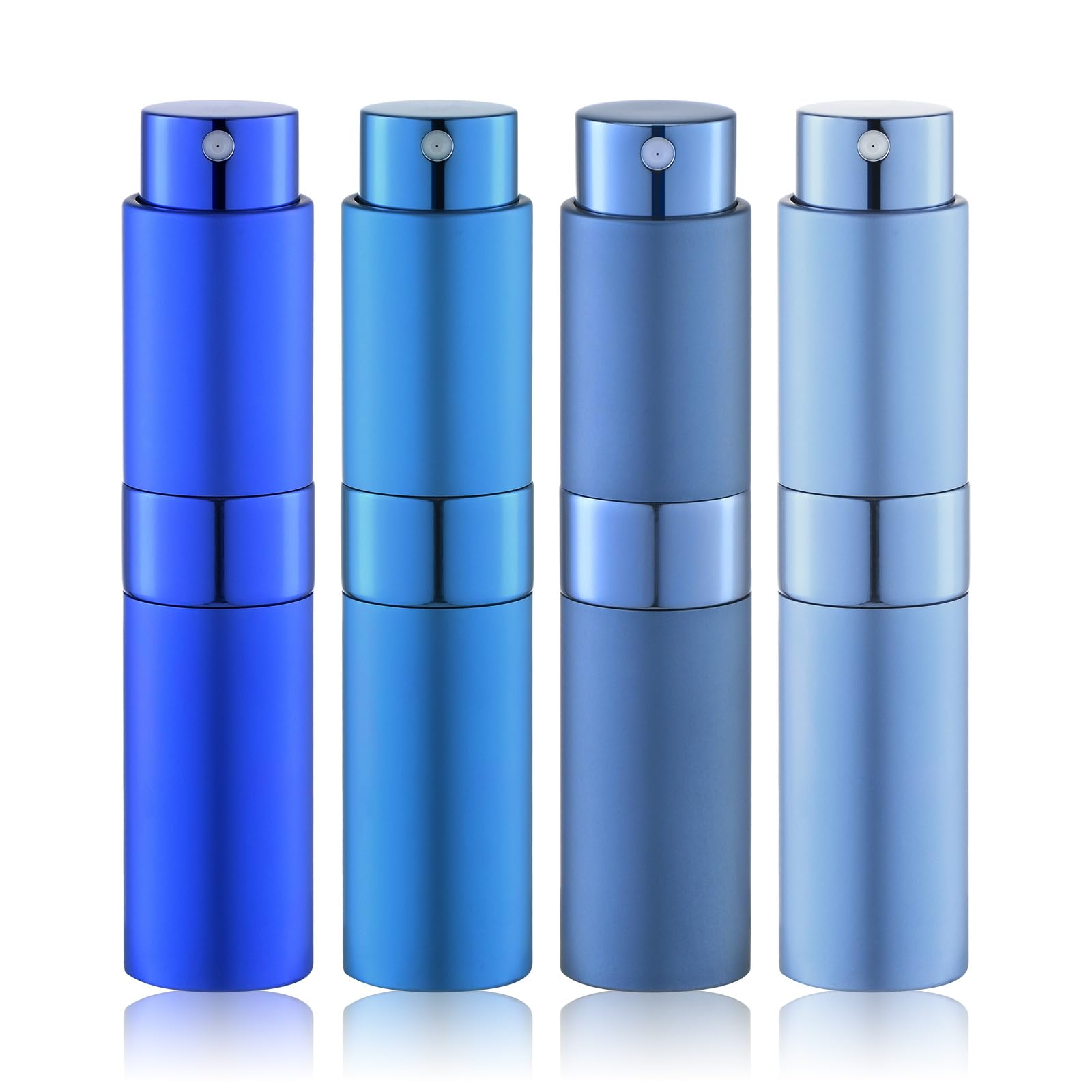 Lulupack Travel Perfume Atomizer Refillable Bottle: Spray Cologne For Travel Size - Small Empty Sprayer Fragrance - 8Ml (Blue)
