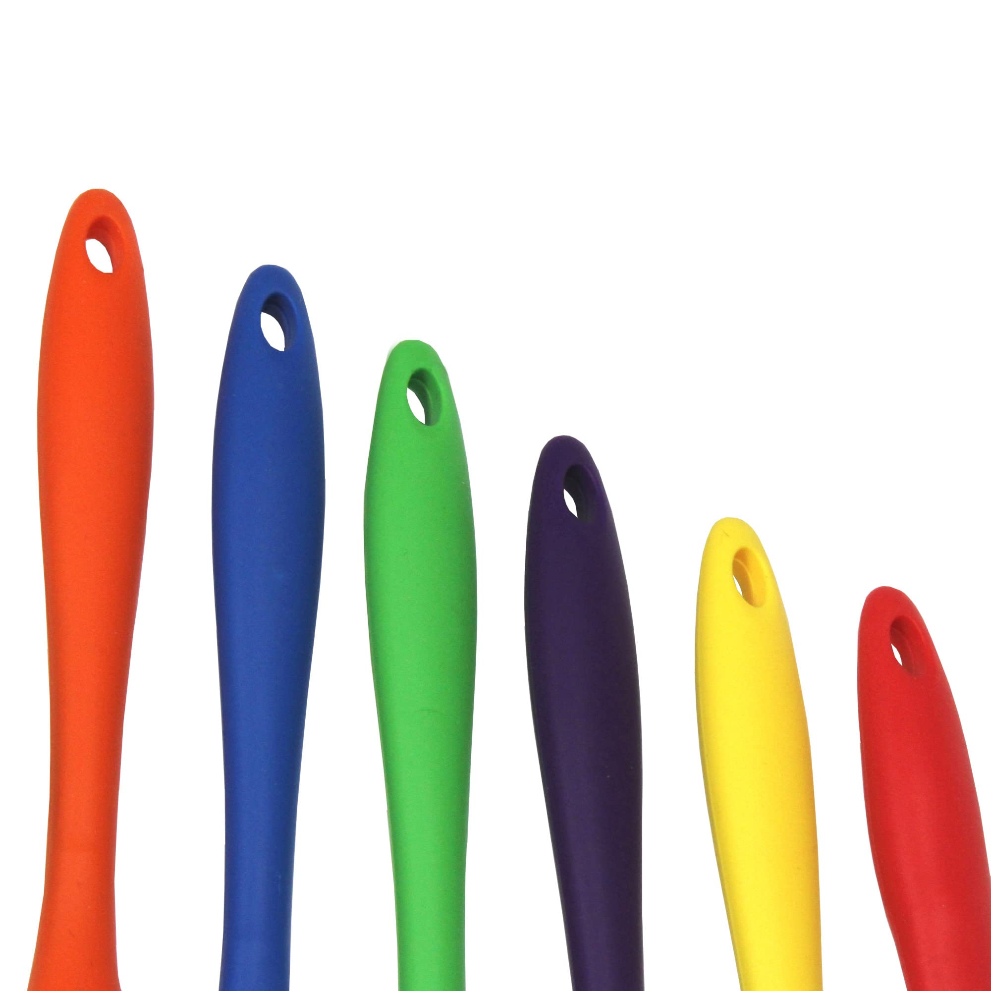 Chef Craft Premium Silicone Mixing Spoon, 11 Inch, Orange