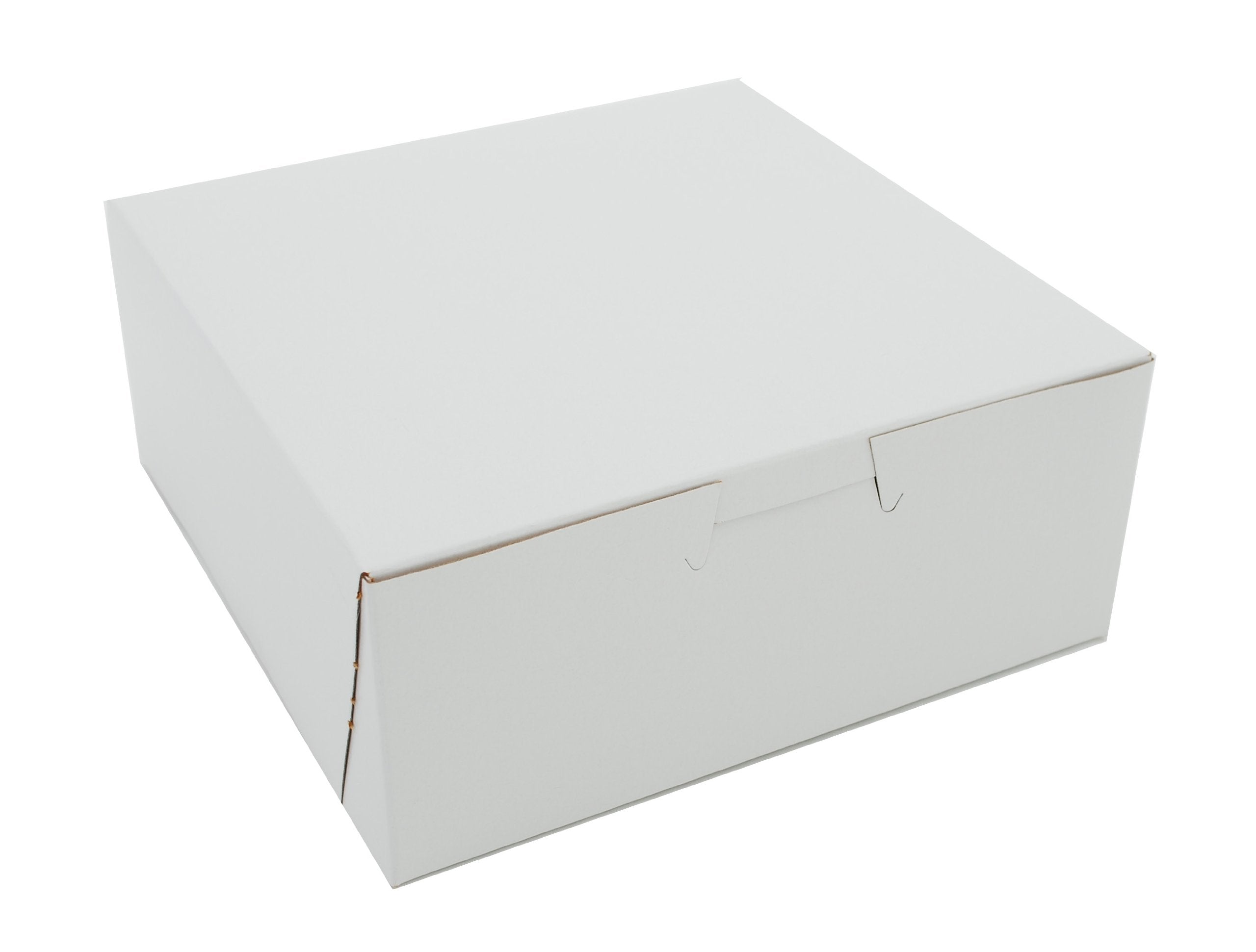 Sct White One-Piece Non-Window Bakery Boxes, 6 X 6 X 2.5, White, Paper, 250/Carton