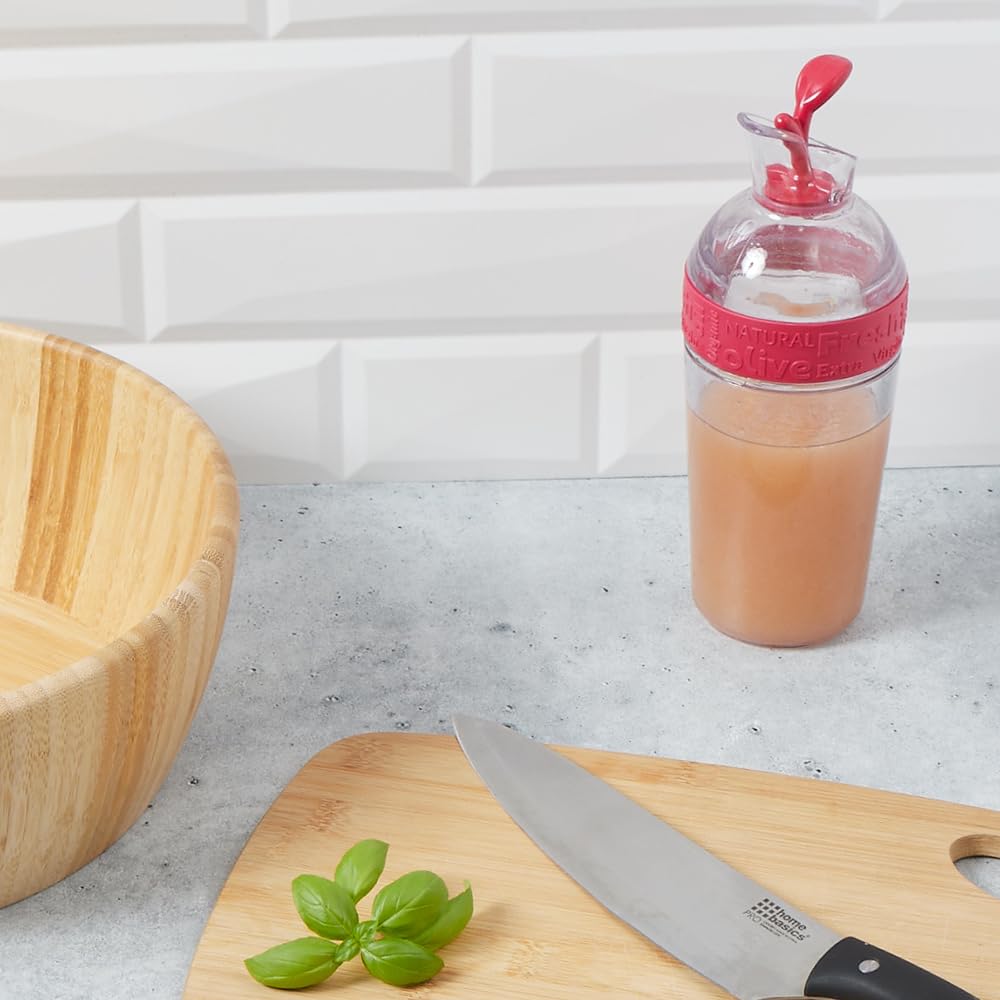 Home Basics 11.8 Oz. Olive Oil Bottle With Easy Pour Spout (Assorted Colors)